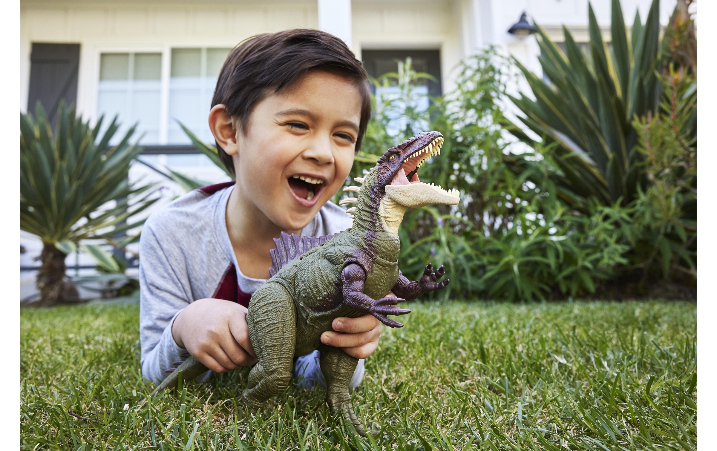 Mattel® Spielfigur »Jurassic World Battle Roar Becklespinax 43 cm«