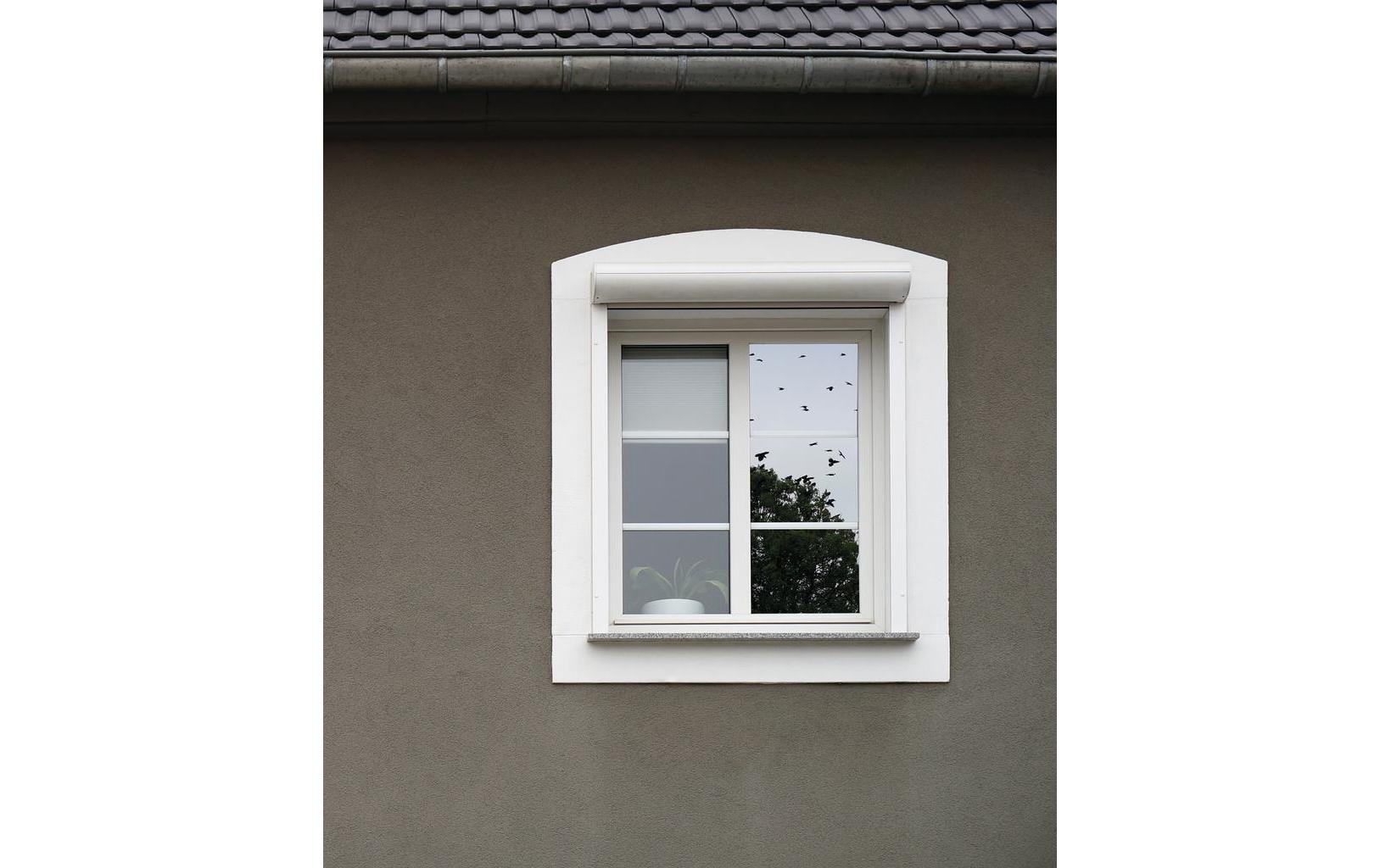 d-c-fix Fensterfolie »klebend«, halbtransparent, mit Klebstoff haftend