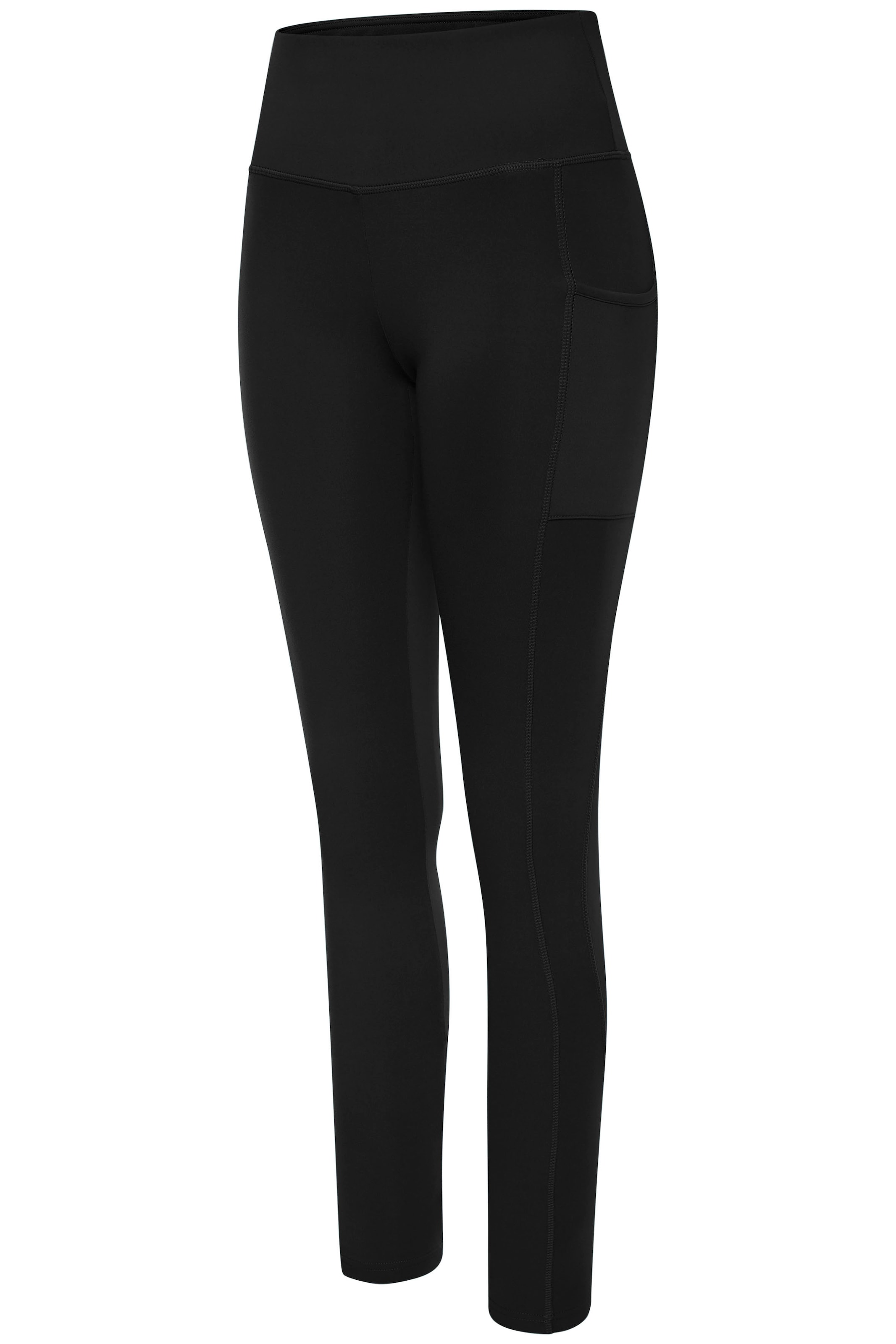 Copenhagen Studios Funktionsleggings, mit Mesh-Einsatz und Handytasche am Bein