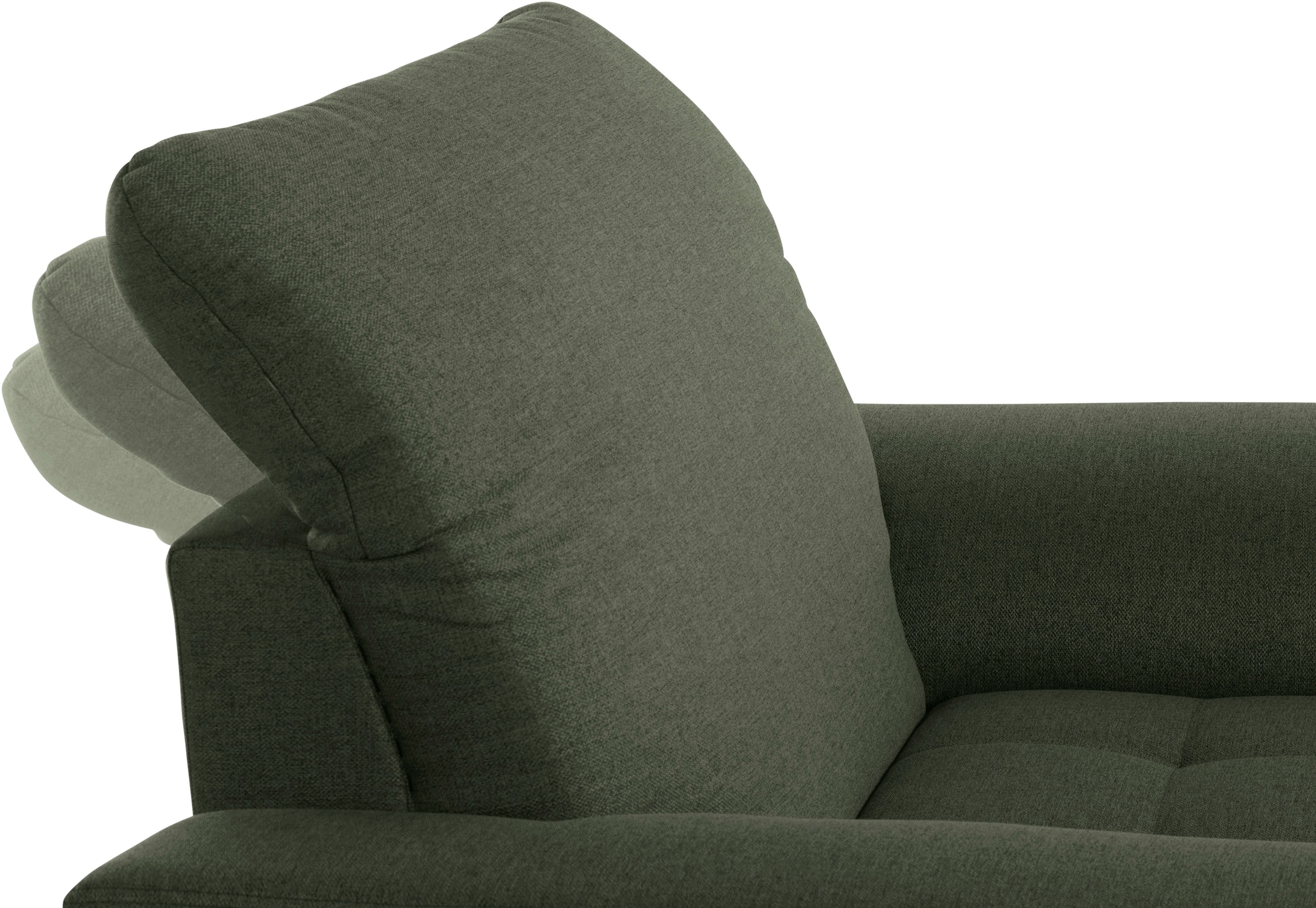 DOMO collection Sessel »Franzi, zeitlos und elegant, moderne Sitzheftung«, wahlweise mit Kopfteilverstellung