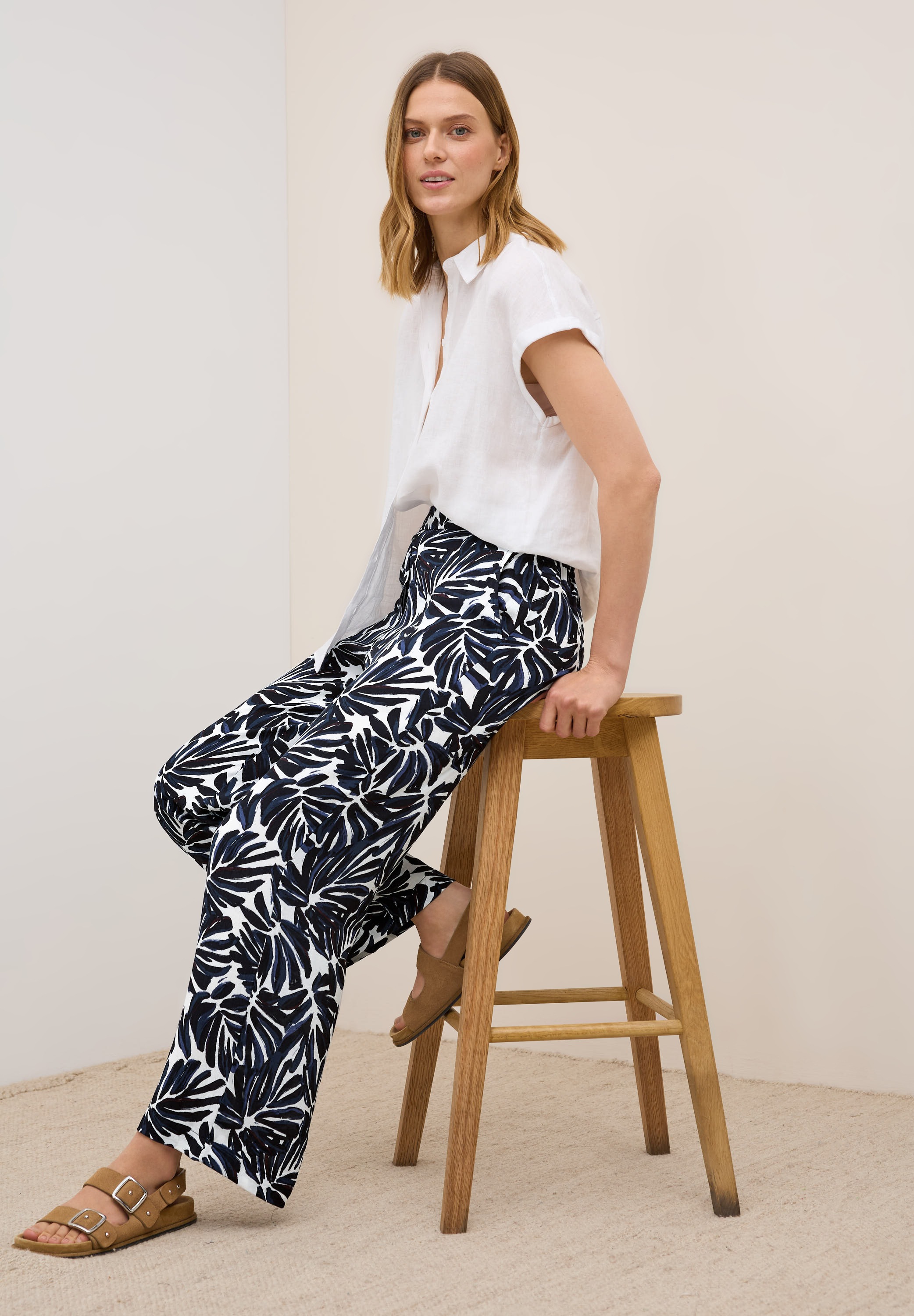 Cecil Stoffhose »Style NEELE«, mit grafischem Muster