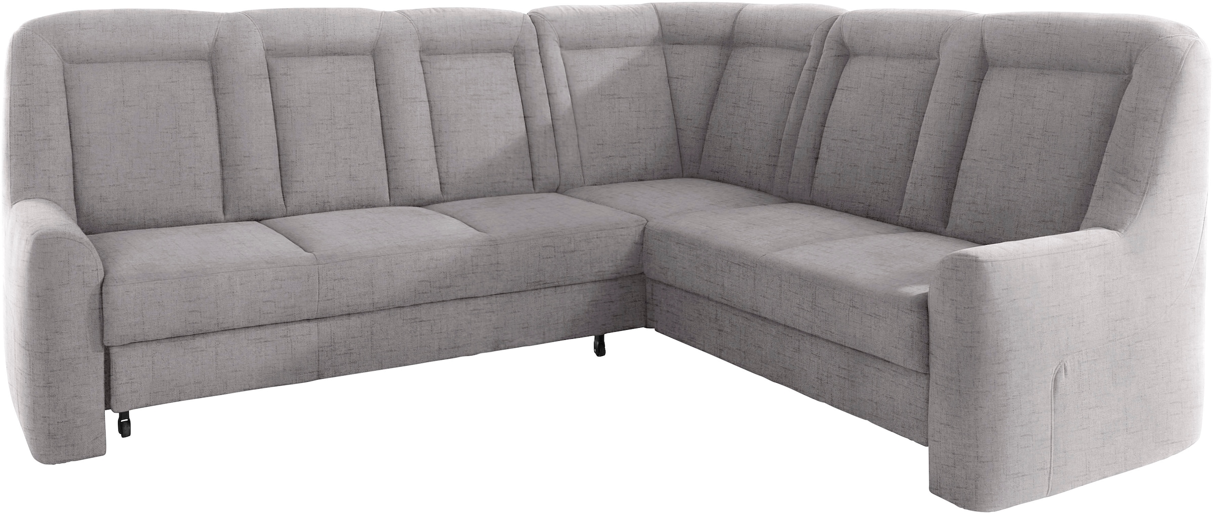 sit&more Ecksofa »Melissa L-Form«, klassisches Polsterprogramm, wahlweise Bettfunktion und Schubkasten