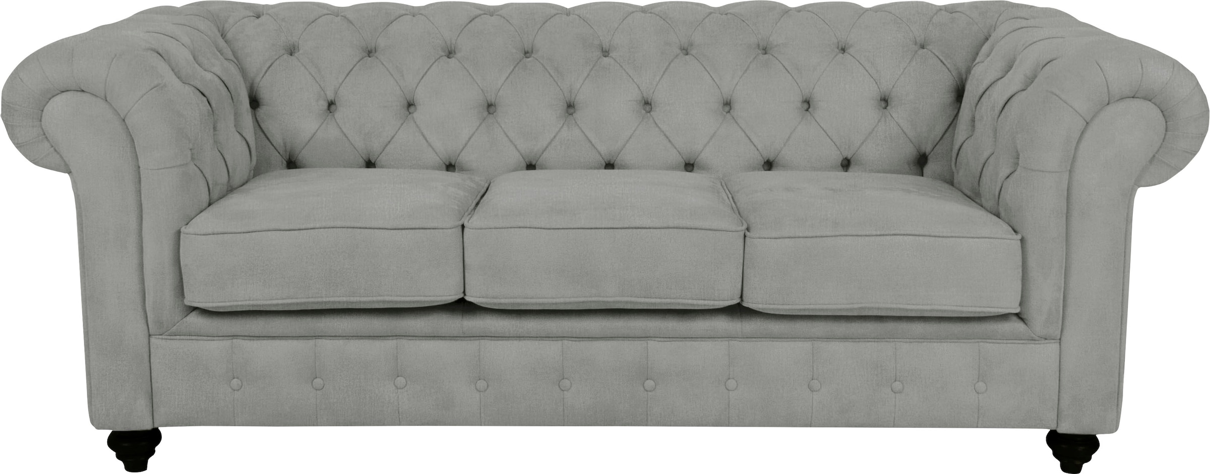 Chesterfield Couchgarnitur deals von Homeaffaire