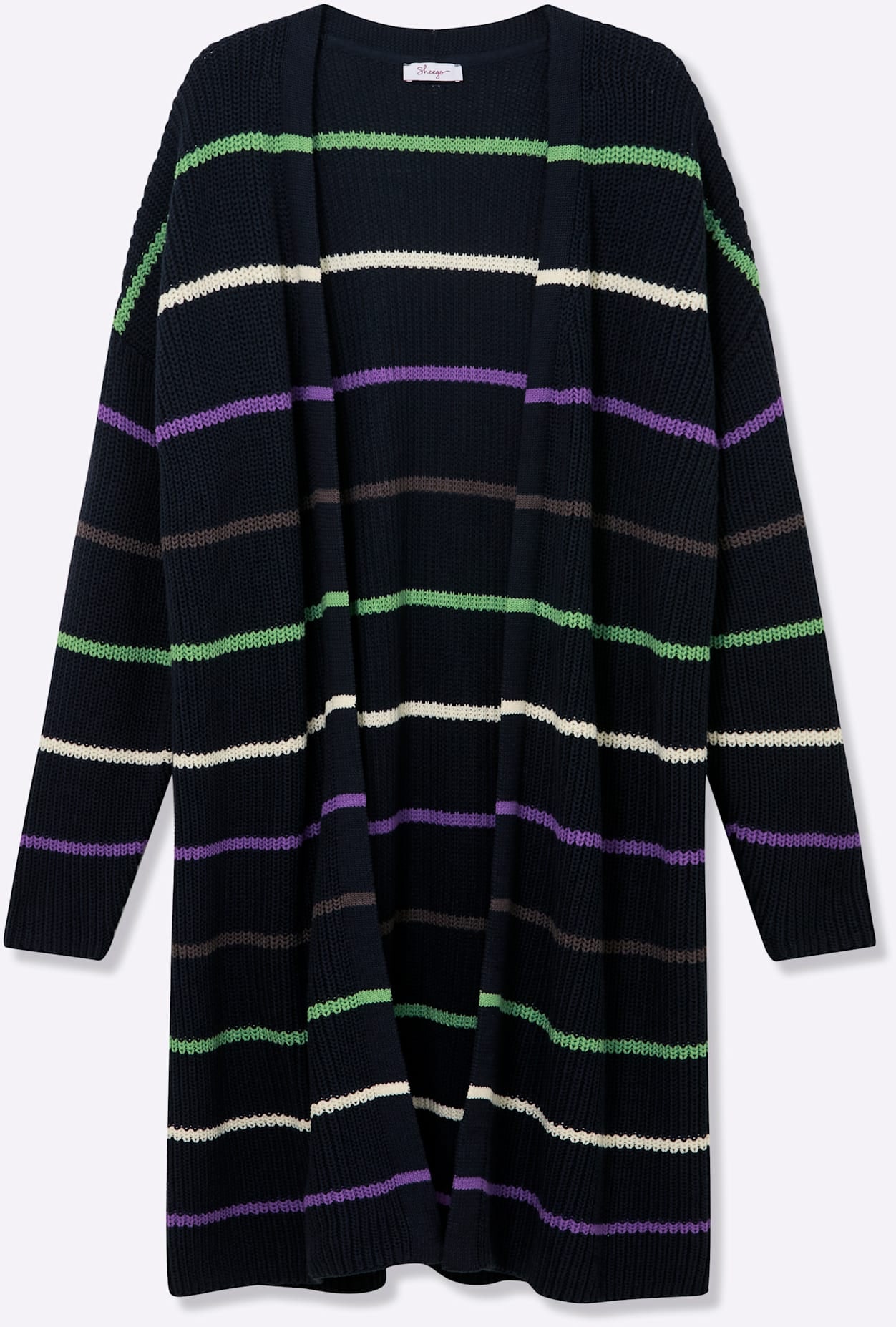 Sheego Longstrickjacke