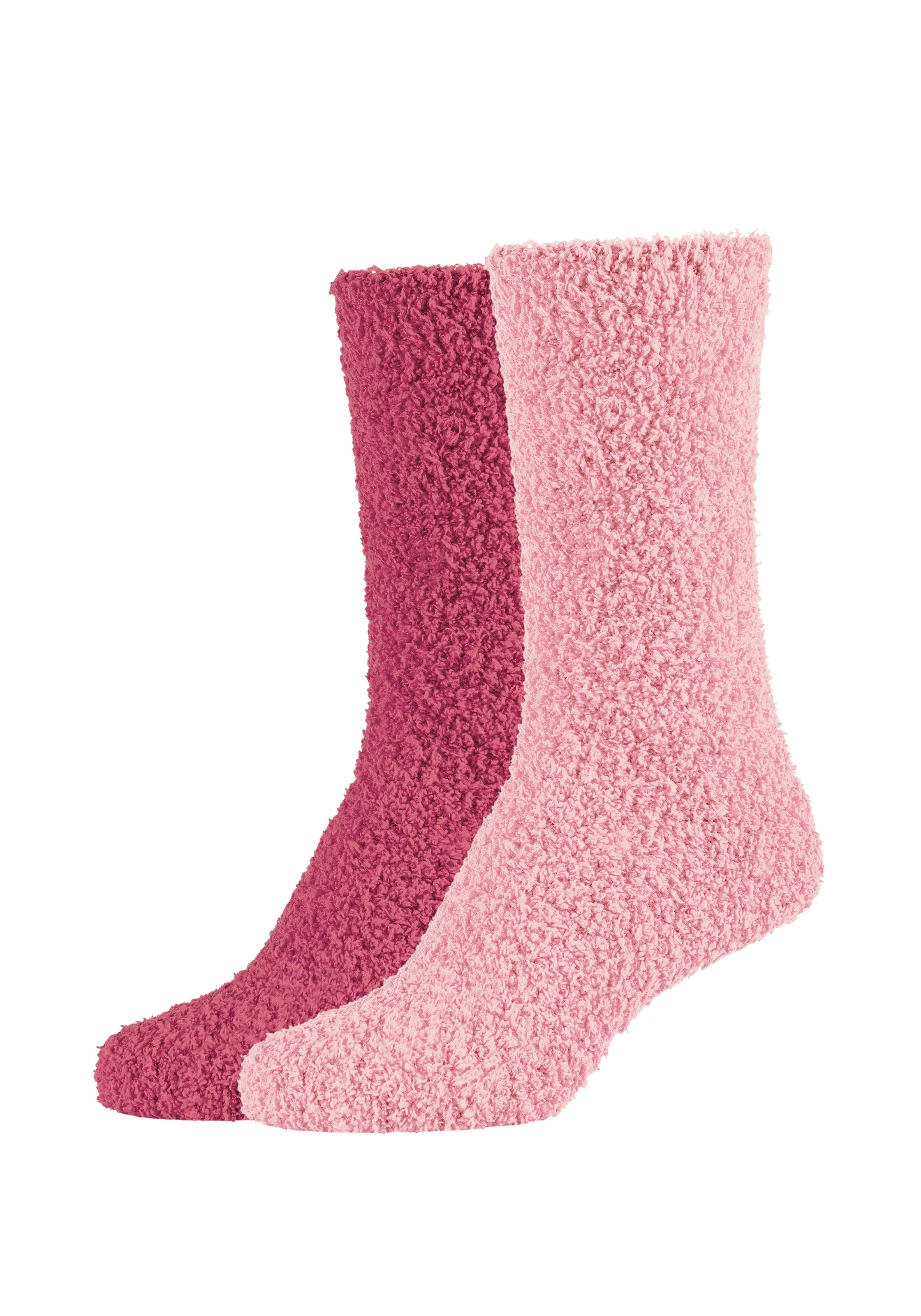 Camano Kuschelsocken »warm & cozy«, (4er Pack), bequem, weich, soft, kein Einschneiden, winter warm cozy