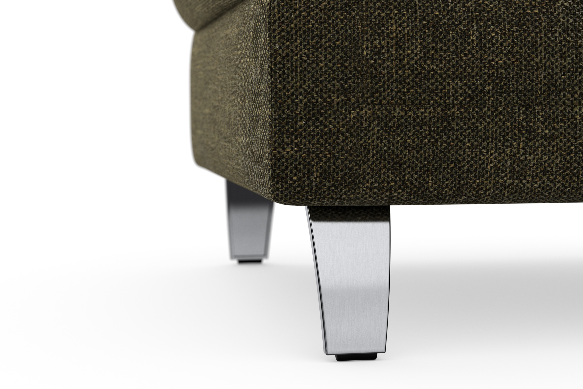 sit&more Stauraumhocker »Grenoble«, mit Stauraum und satinierten Füssen