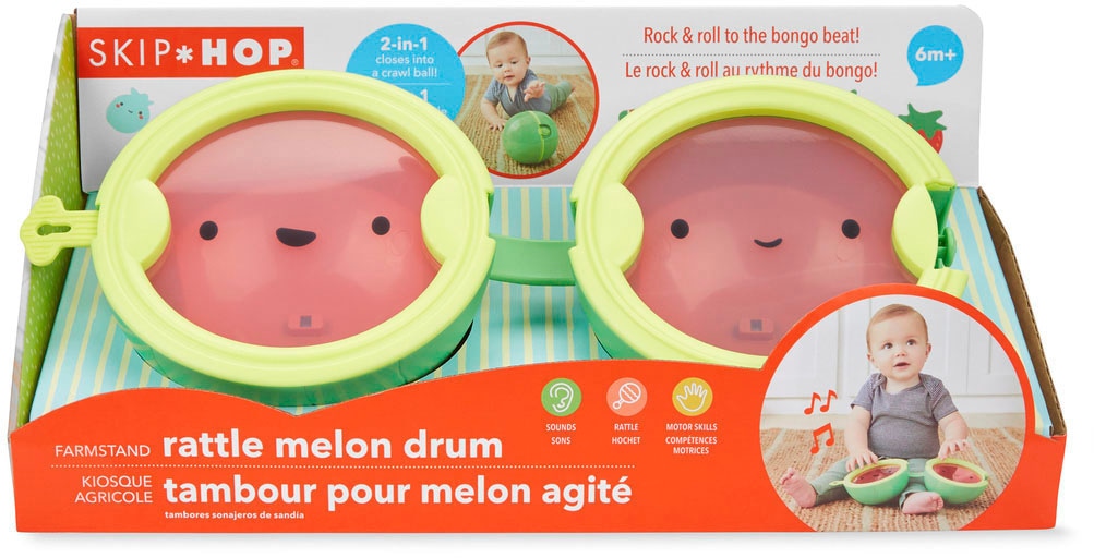 Skip Hop Spielzeug-Musikinstrument »Wassermelonen Trommel«