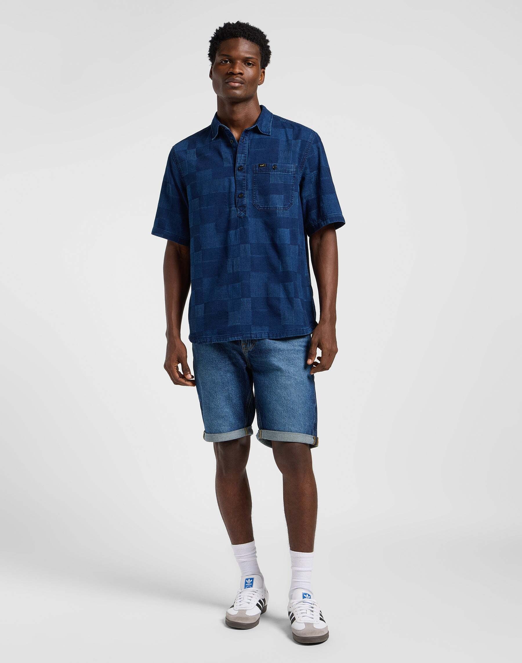 Lee® Kurzarmhemd »LEE Kurzarmhemd Popover Shirt Ss«