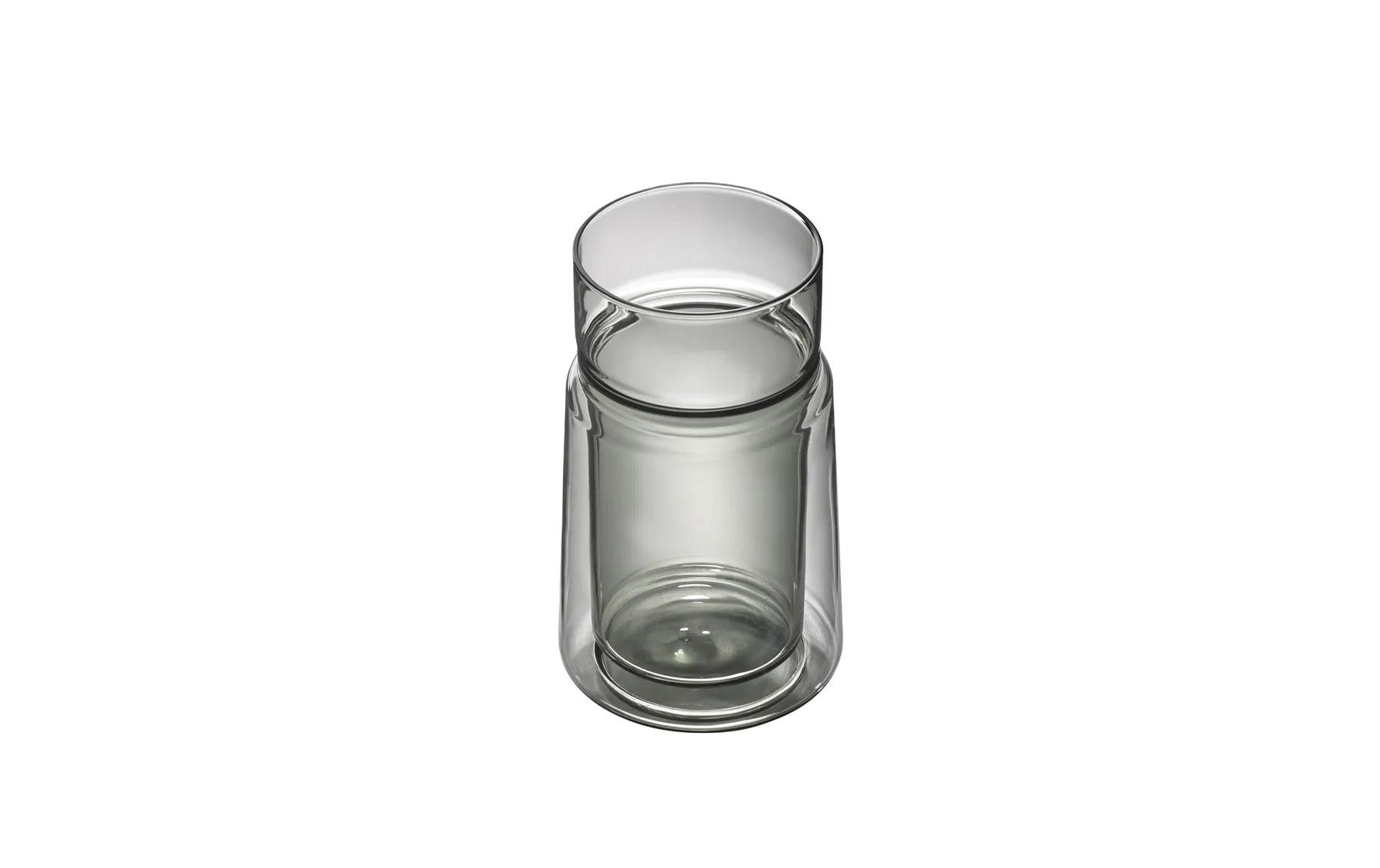 Jacob Jensen Thermoglas "Large 330 ml, 1 Stück" Thermo-Kaffeeglas mit innovativem Design