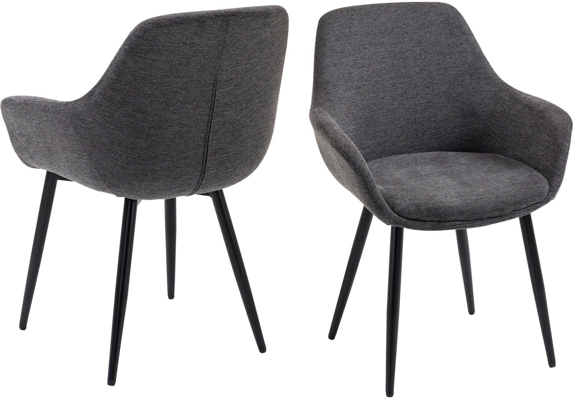 SalesFever Essgruppe »Essgruppe im schicken Stil«, (Set, 5 tlg.), 5-teiliges Set: Tischplatte mit seidenmattem OSMO Hartwachs-Öl behande