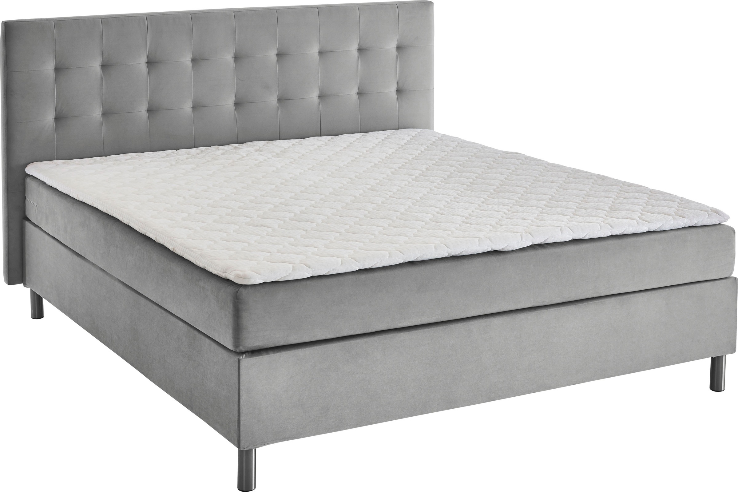 ATLANTIC home collection Boxbett »Holly«, mit Taschen-Federkernmatratze und Topper, wahlweise mit Bettkasten