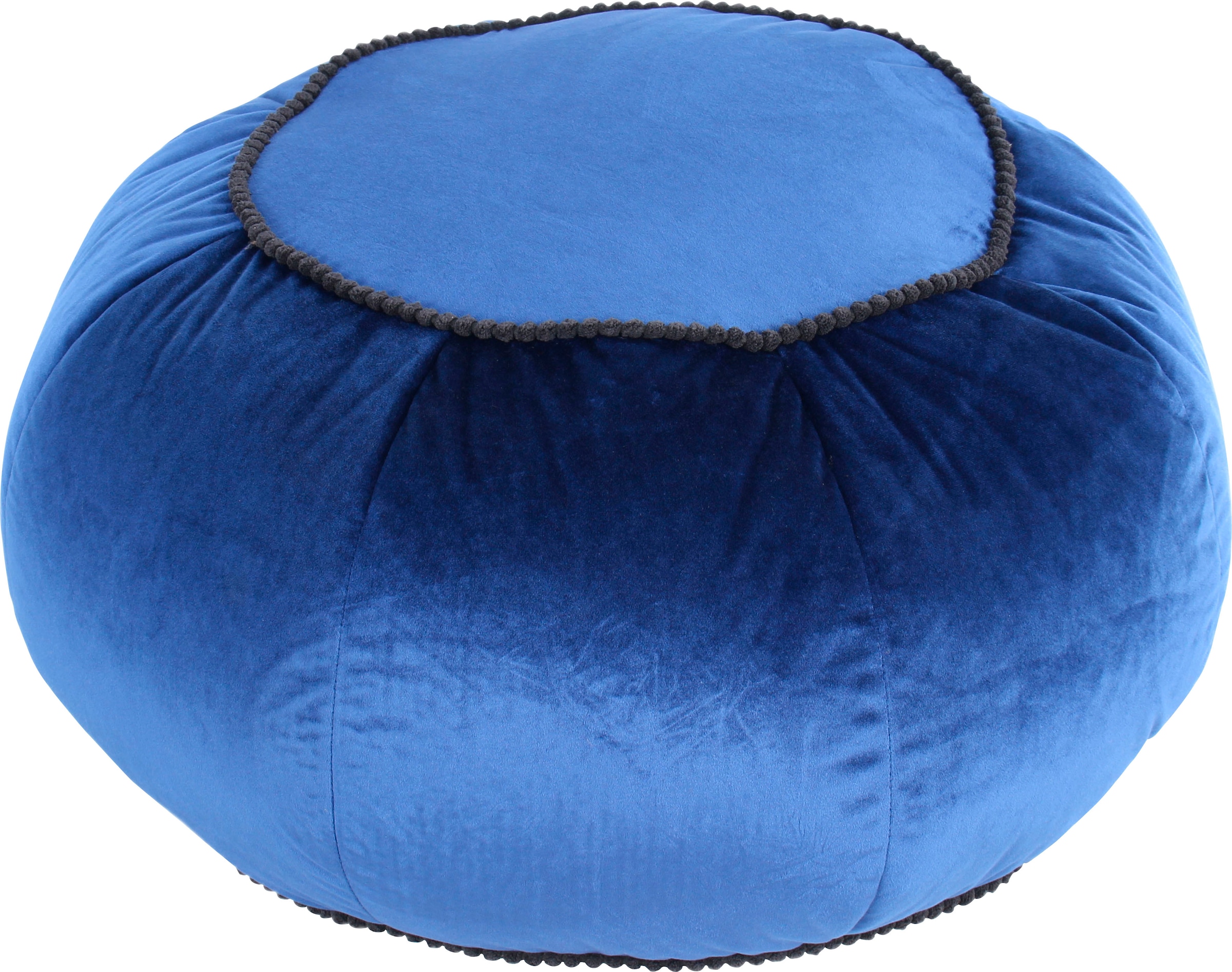 Kayoom Sitzhocker »Pouf Taj Mahal 325, trendige samtige Oberfläche«, (1 St.), samtweich, farbig, modern, orientalisches Design