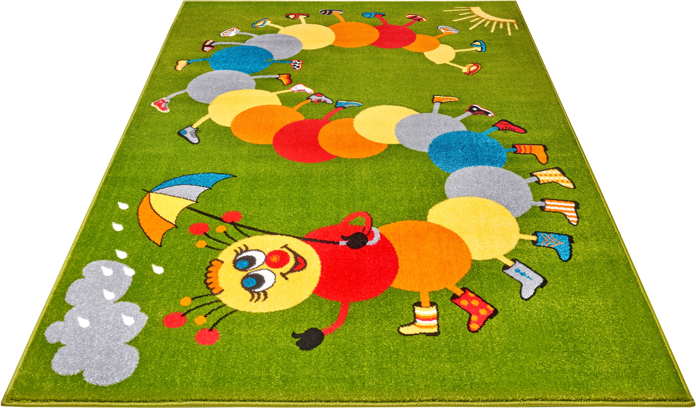 HANSE Home Kinderteppich »Fußball«, rund, Kinder-Teppich