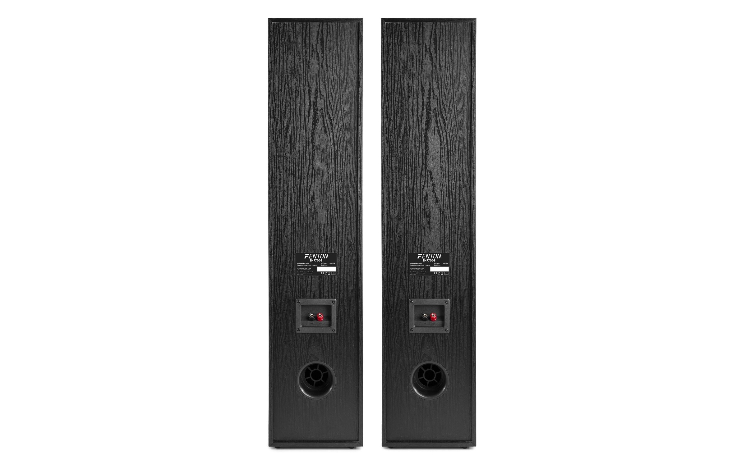 Stand-Lautsprecher »Fenton Paar SHF700B Schwarz«