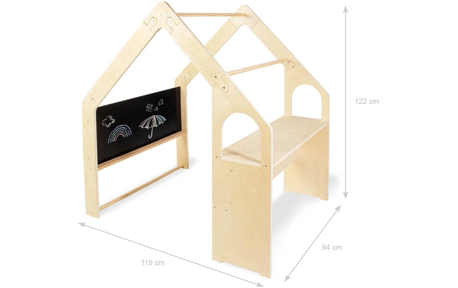 Pinolino® Lernspielzeug »Spielhaus 'Thilda' 119 x 94 x 122 cm«