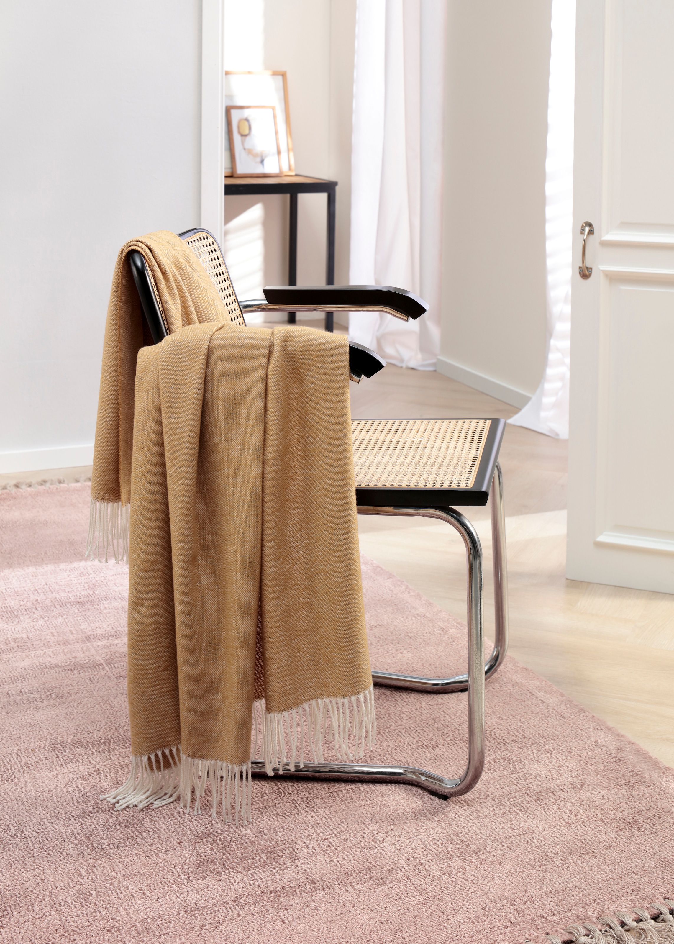 Biederlack Plaid »Plaid Giletti«, im klassischem Plaidmass