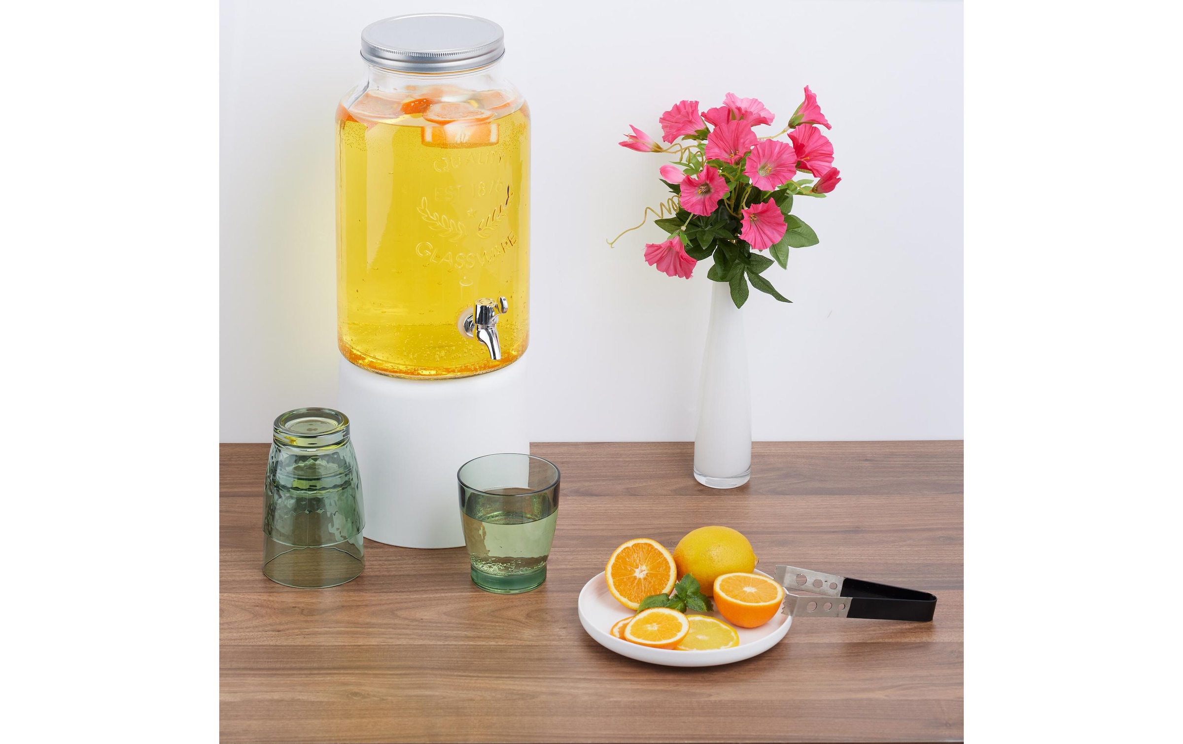 relaxdays Getränkespender »Vintage-Design 5 Liter«