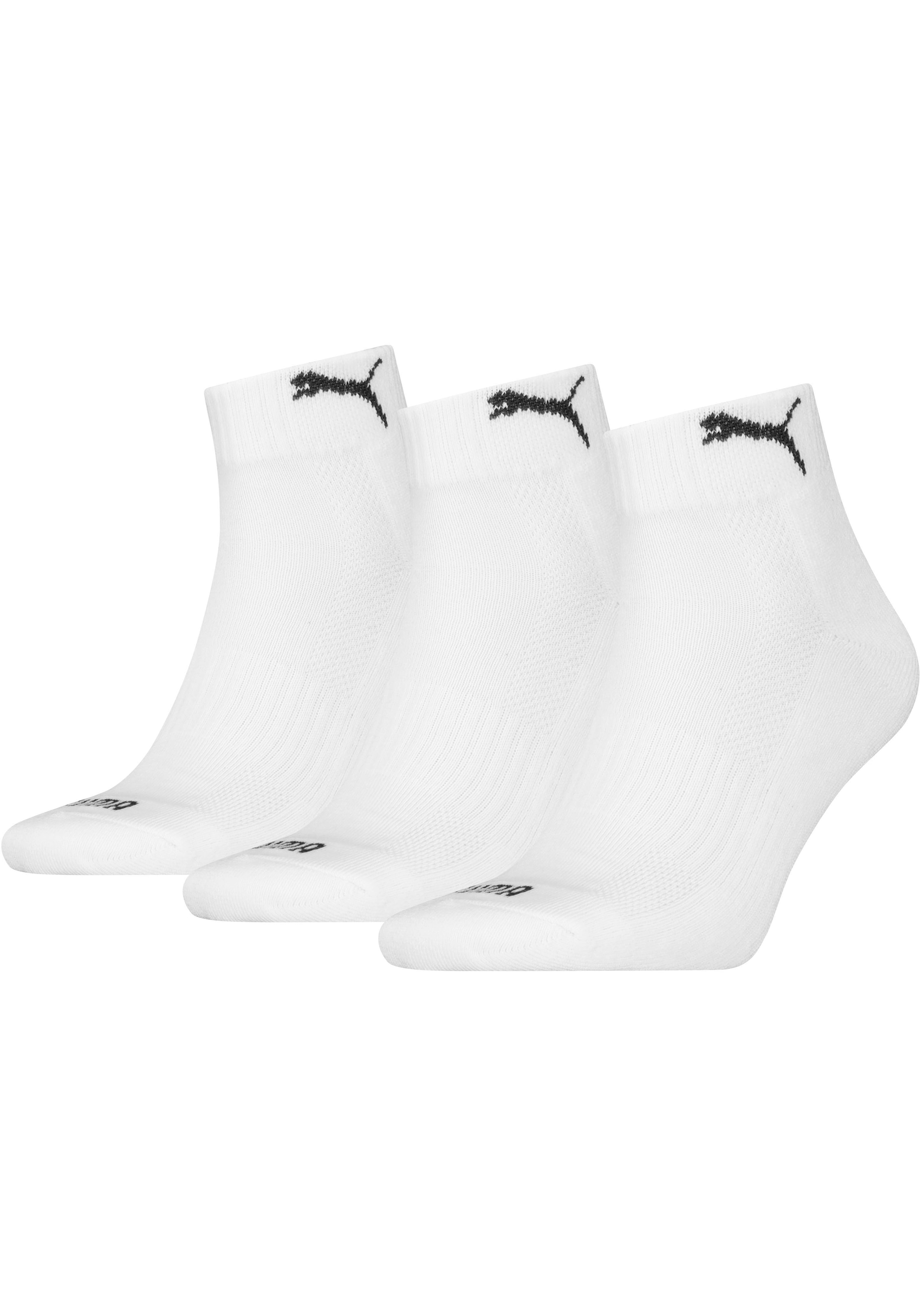 PUMA Kurzsocken 3 Paar tlg. mit Frotteesole