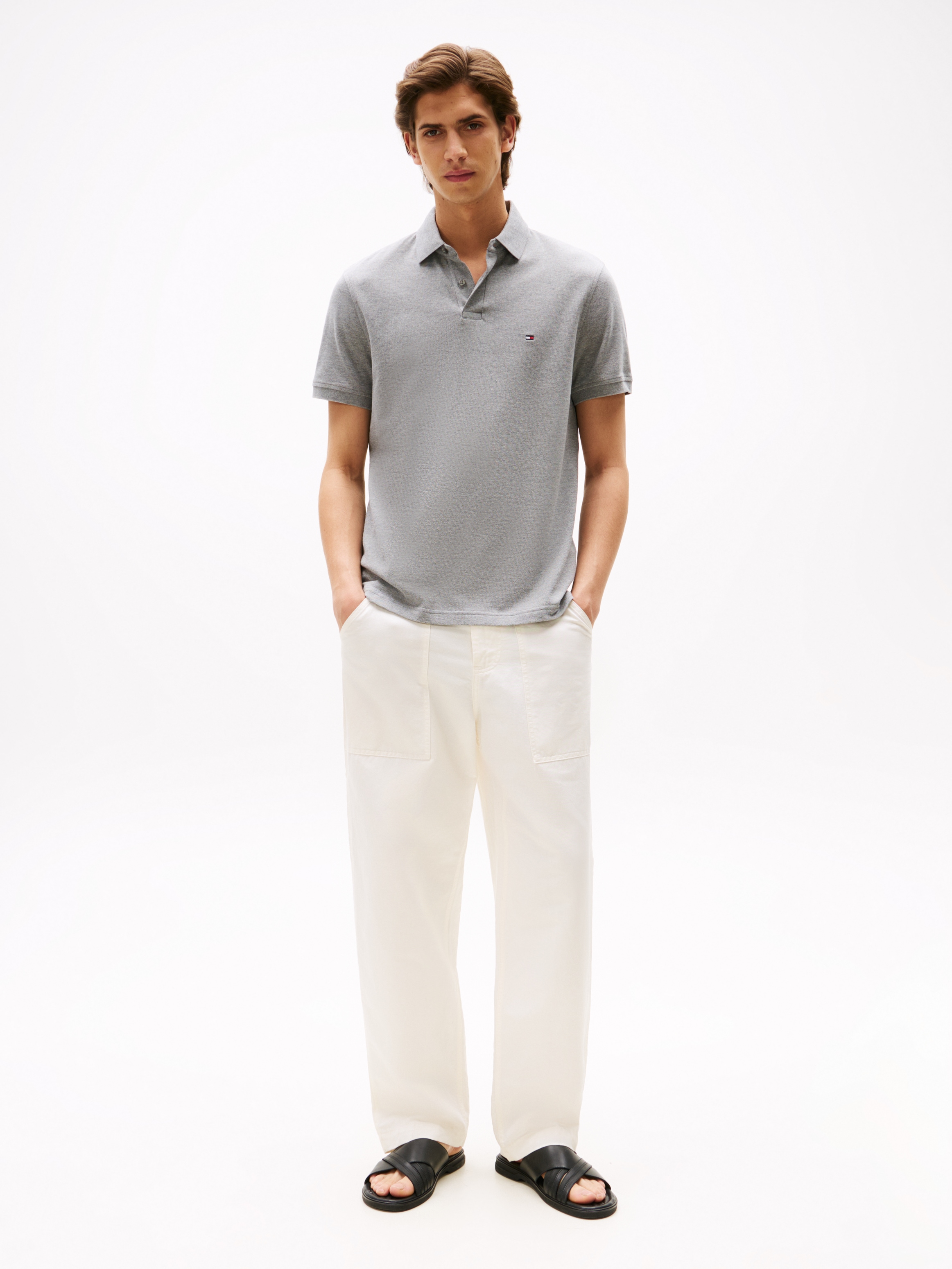 Tommy Hilfiger Poloshirt »1985 REGULAR POLO«, mit Tommy Hilfiger Kontraststreifen innen am Kragen