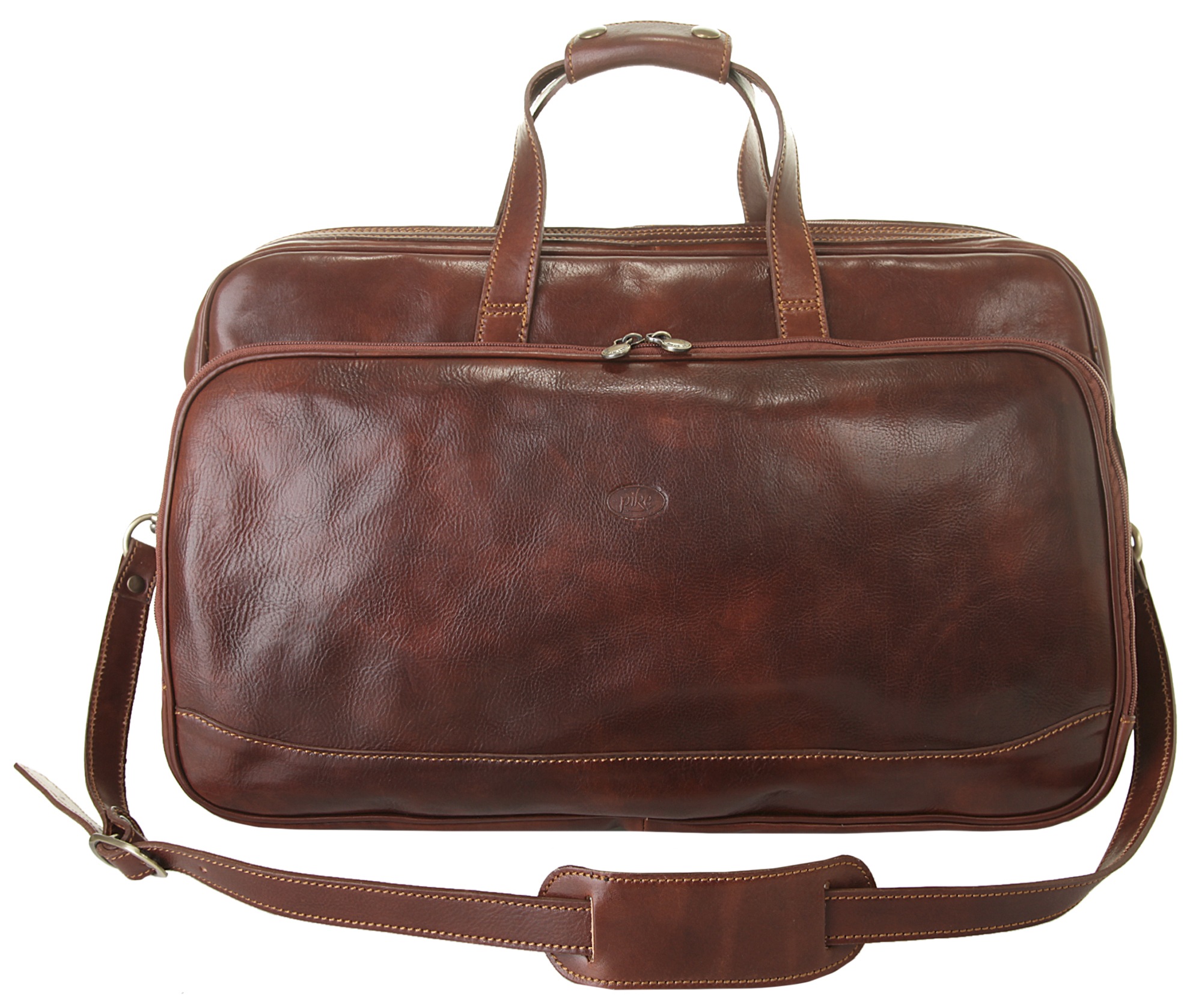 Piké Reisetasche »TORINO«, echt Leder, Made in Italy