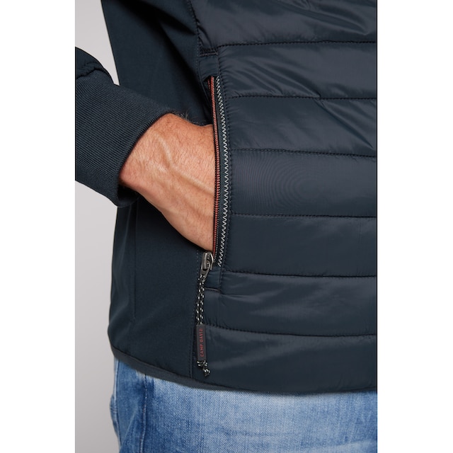 CAMP DAVID Softshelljacke, mit Kapuze, mit Label-Applikationen beidseitig  online kaufen | Jelmoli-Versand