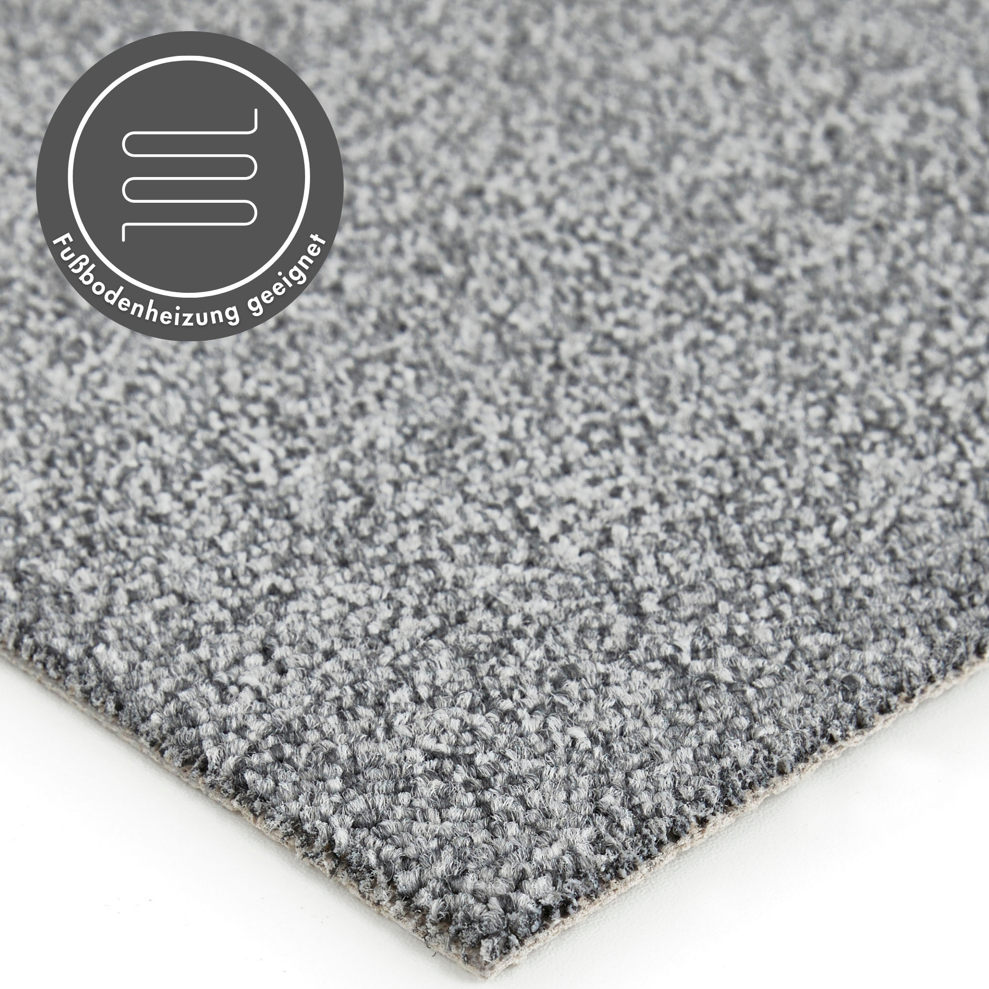 Andiamo Teppichboden »Matz, Schlinge, Made in Belgium«, rechteckig, 6 mm Höhe, meliert, Breite 400 cm oder 500 cm, strapazierfähig & pflegeleicht