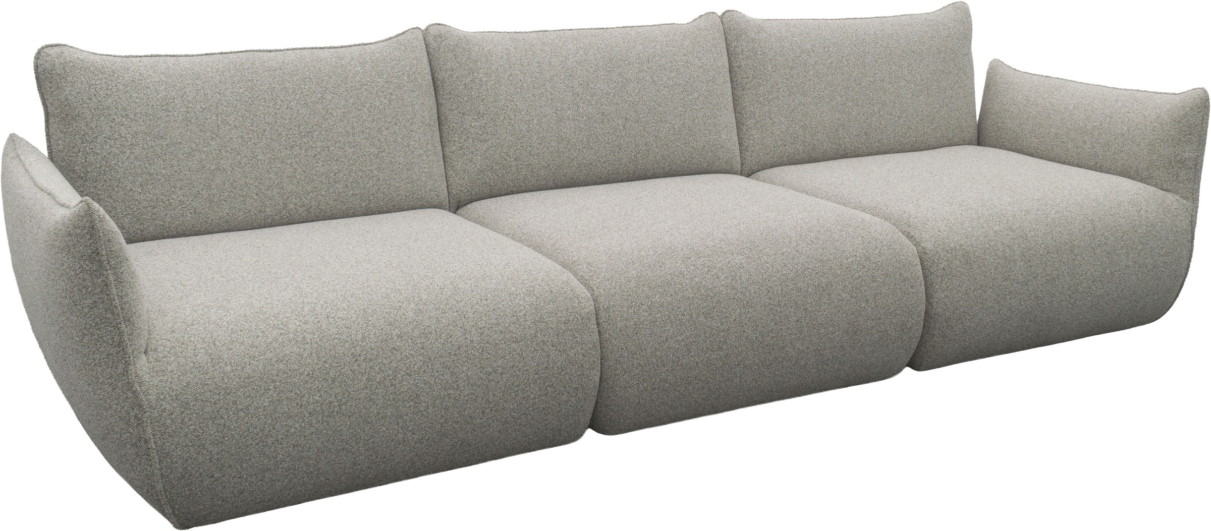 DOMO collection Big-Sofa »Bristol in 2 Breiten, Taschenfederkern für hohen Sitzkomfort«, Breite 276cm. Pflegeleichter Strukturstoff