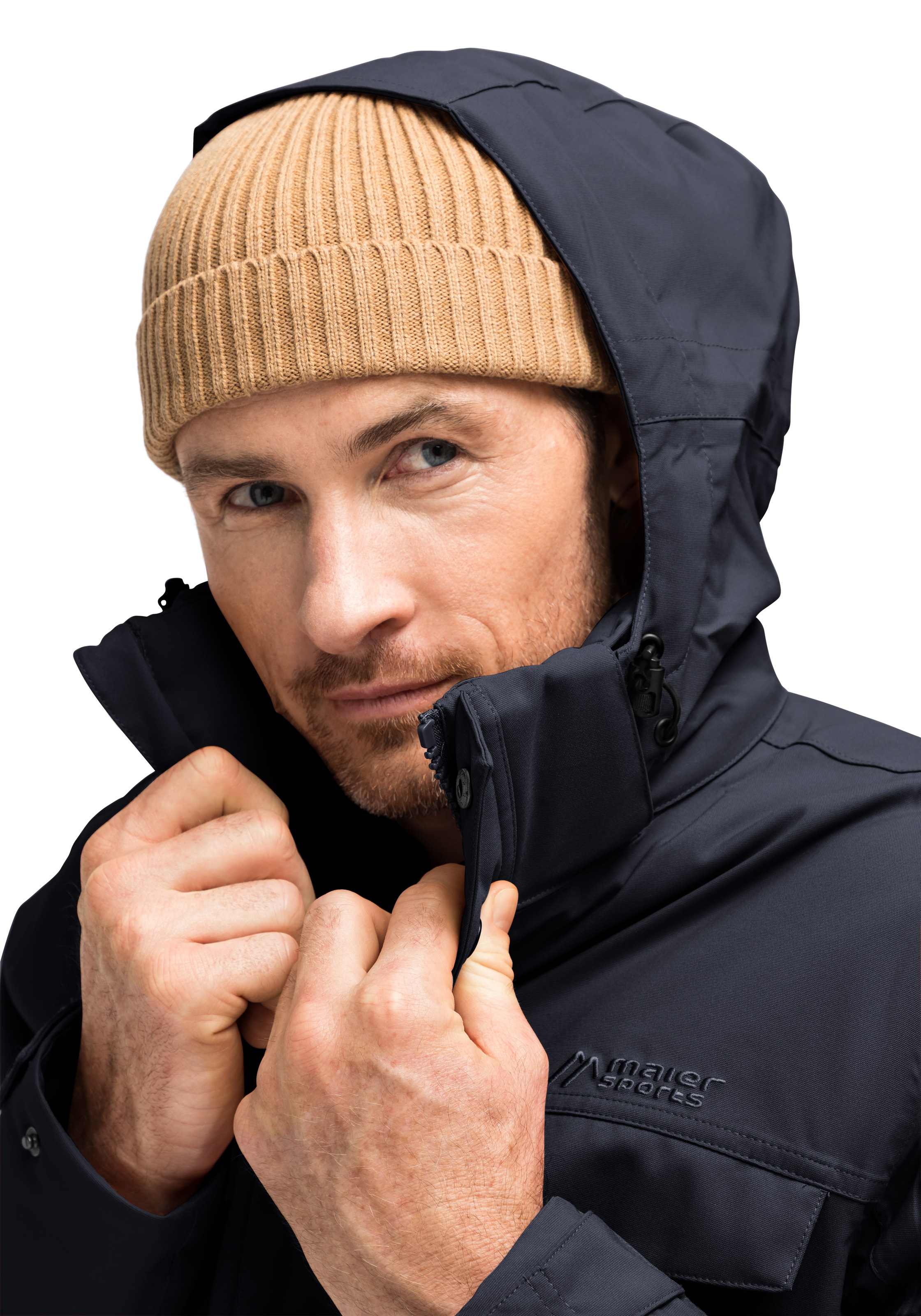Maier Sports Funktionsjacke »Knuth«, Herren Outdoorjacke, wind/wasserdichte Jacke, mTHERM Isolation