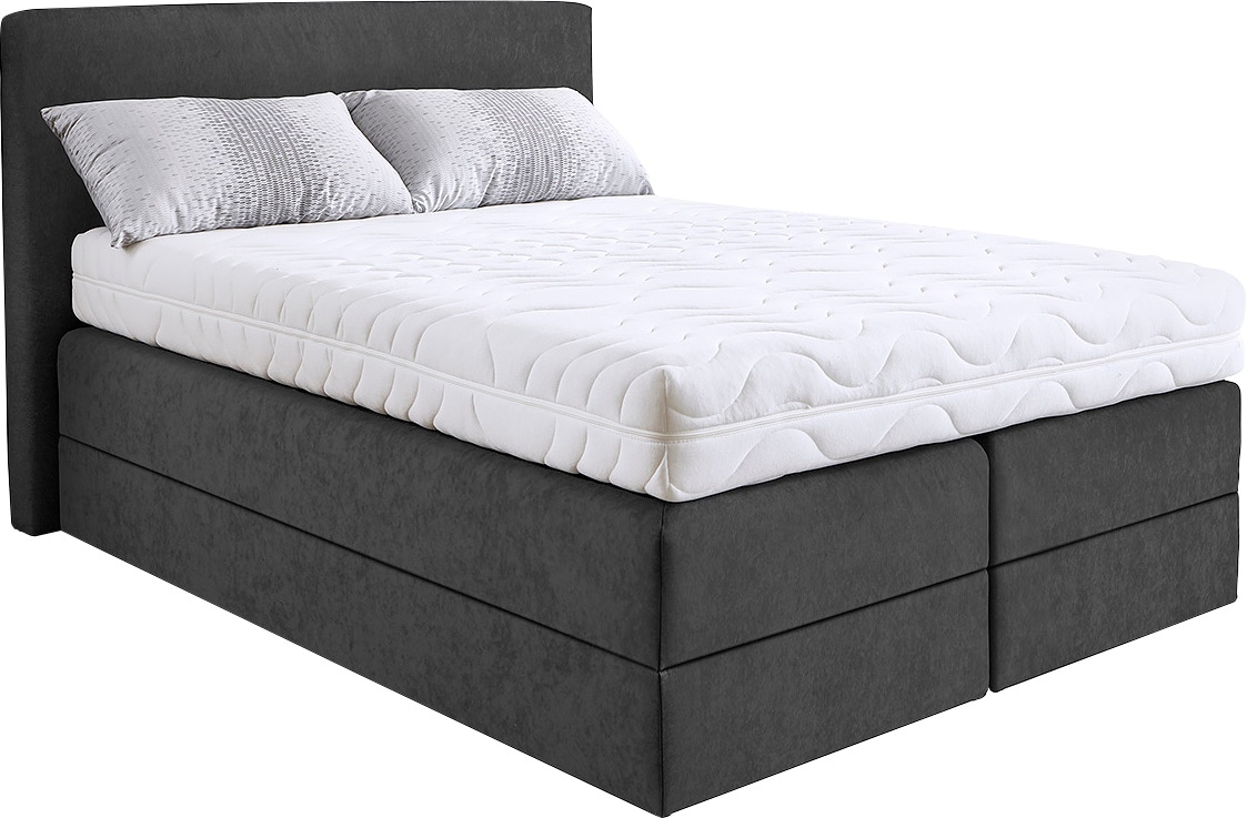Westfalia Schlafkomfort Boxspringbett wahlweise mit Kaltschaum-Topper