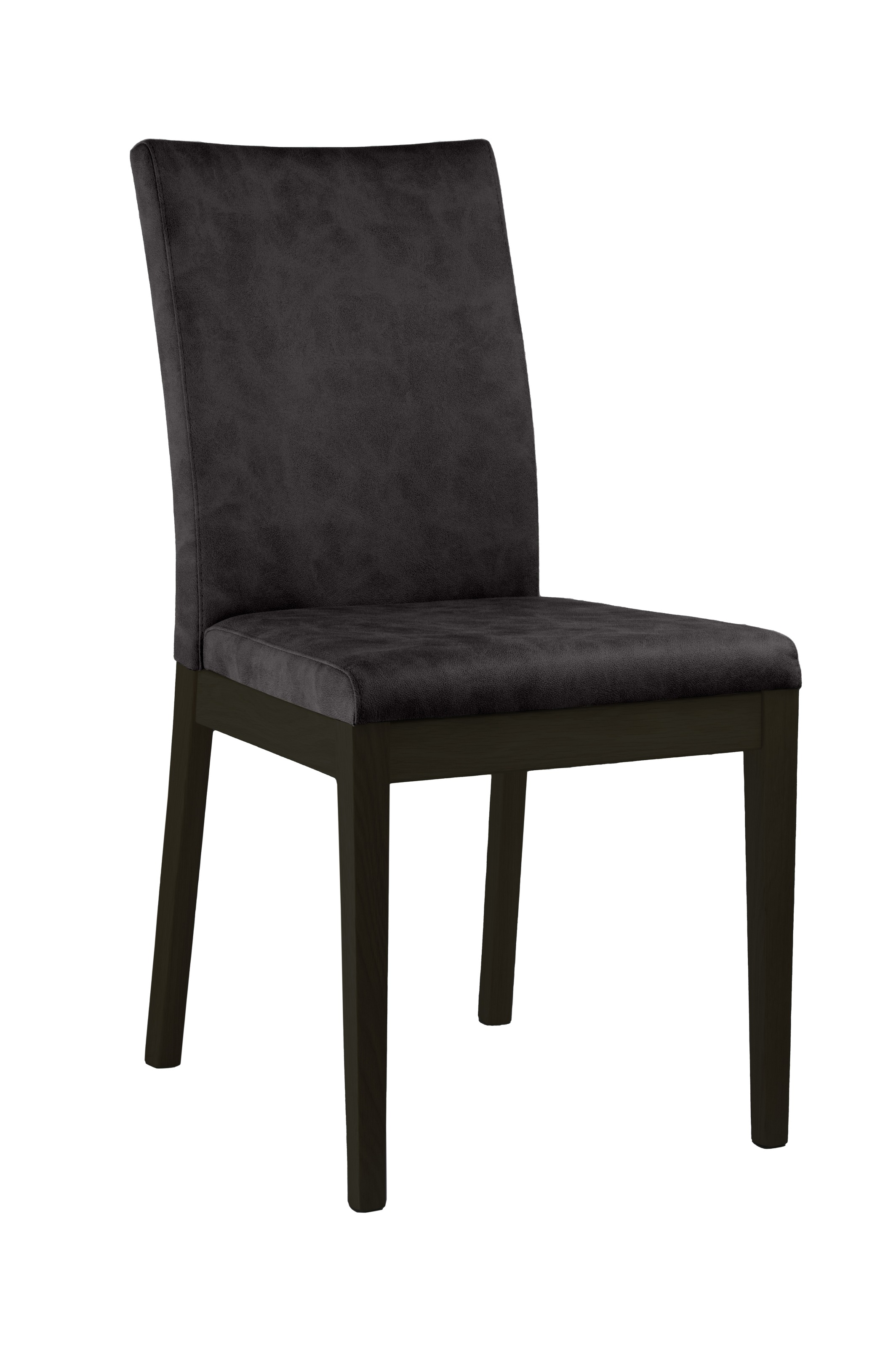 Home affaire 4-Fussstuhl »Dendres«, (Set), 2 St., Microfaser, Sitz und Ruecken gepolstert