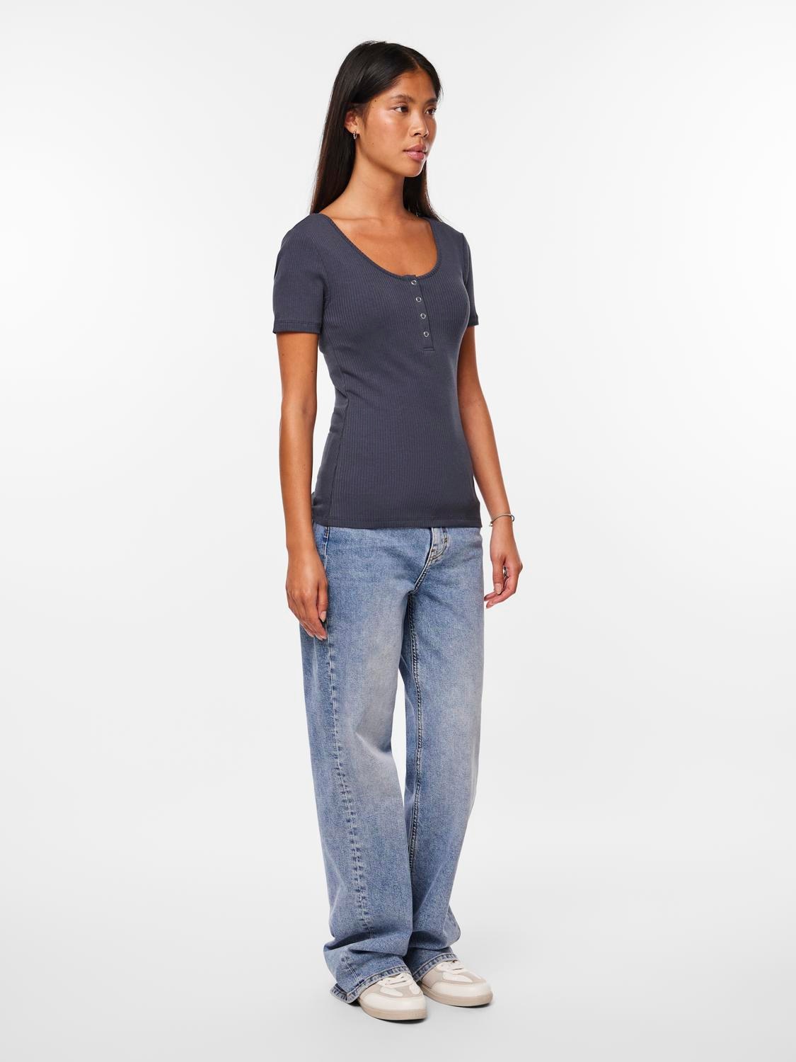 pieces Kurzarmshirt »PCKITTE SS TOP NOOS BC«