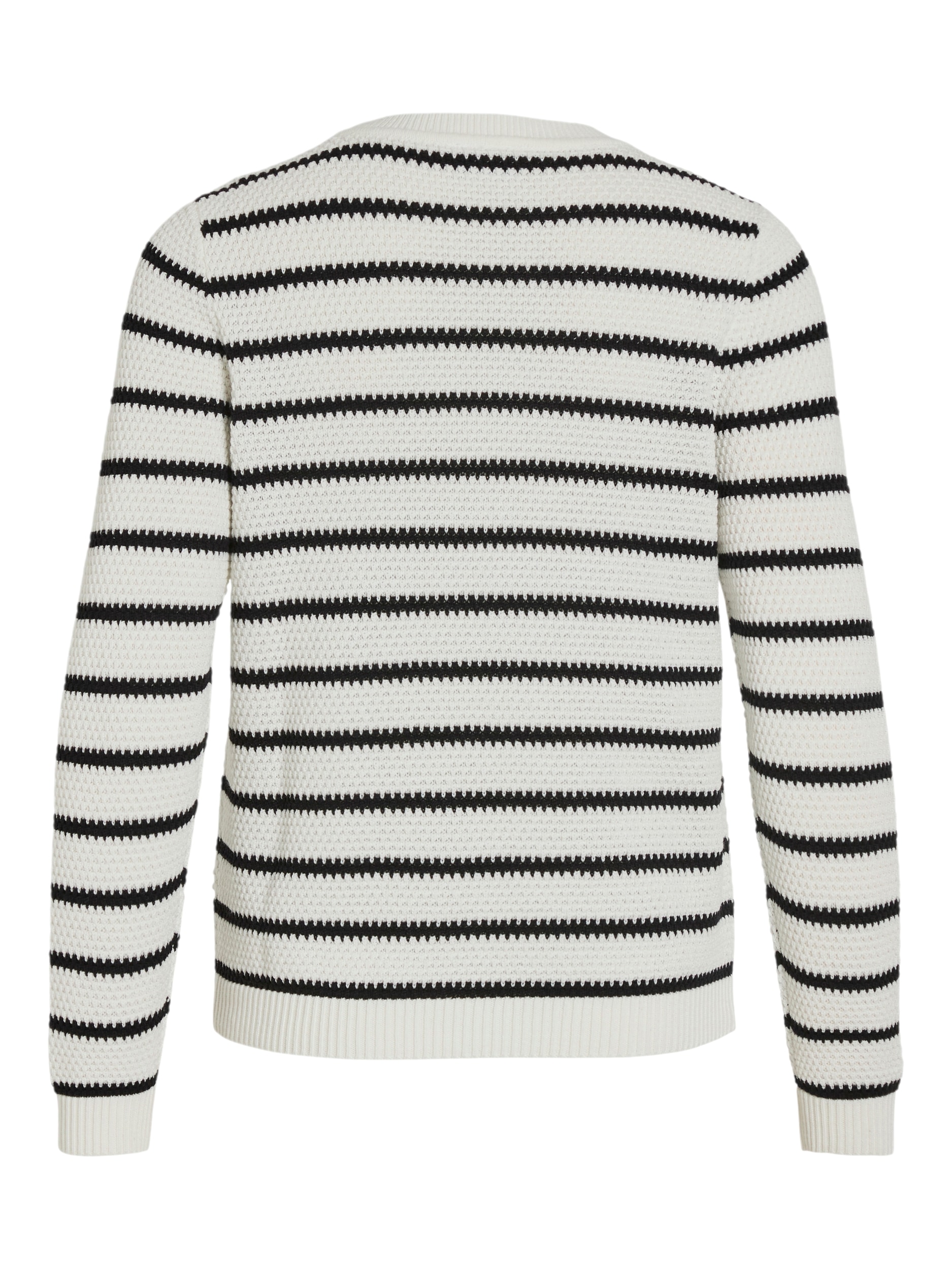 Vila Rundhalspullover »VIDALO O-NECK L/S STRIPE KNIT TOP- NOOS«