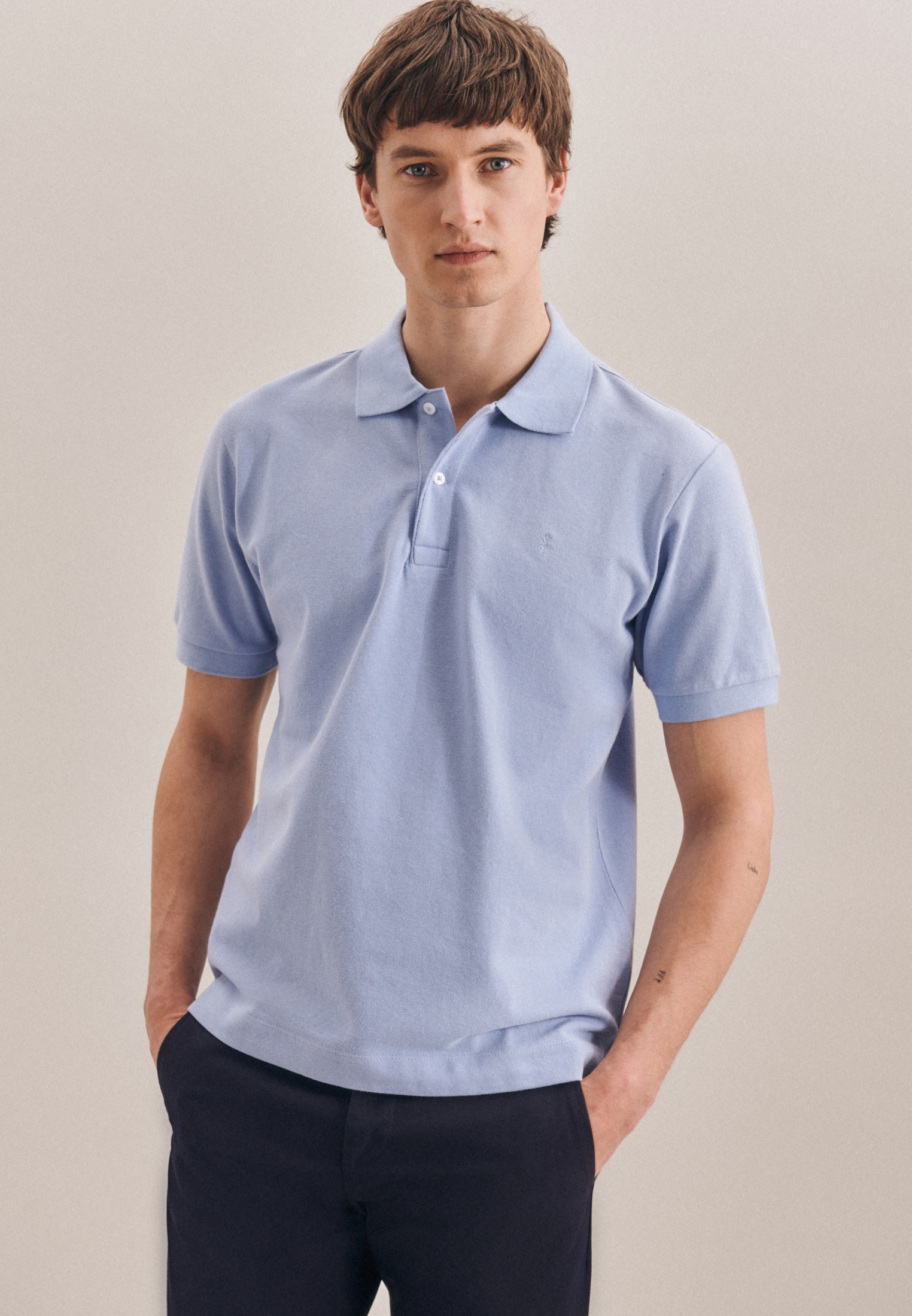 seidensticker Poloshirt Polo Uni