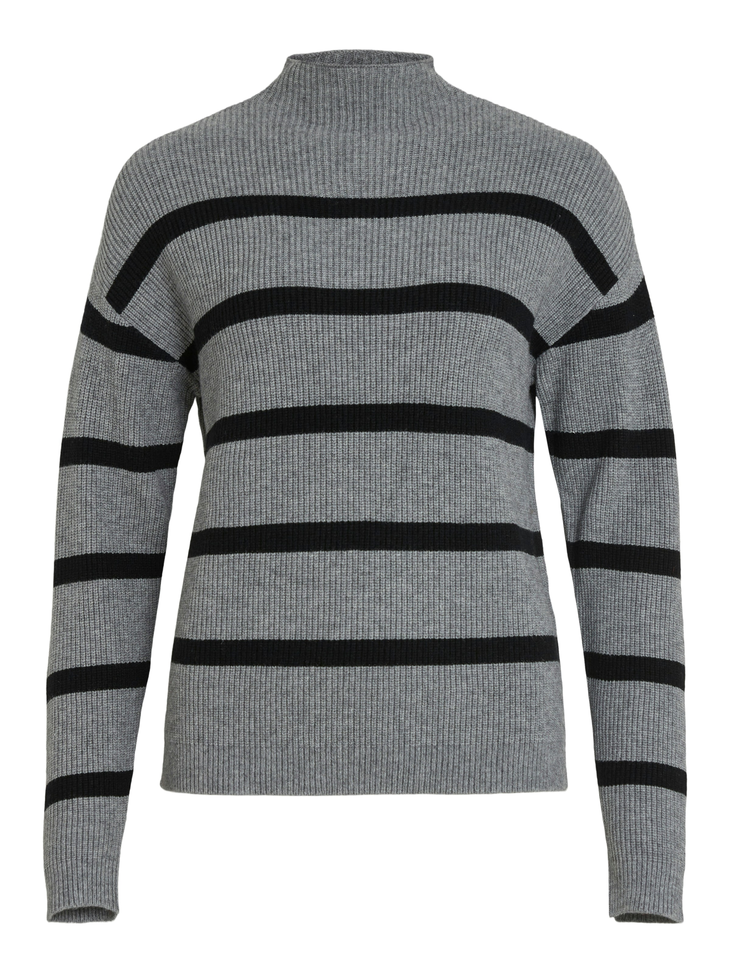 Vila Stehkragenpullover »VIRIL MOCKNECK L/S KNIT RIB TOP 2- NOOS«