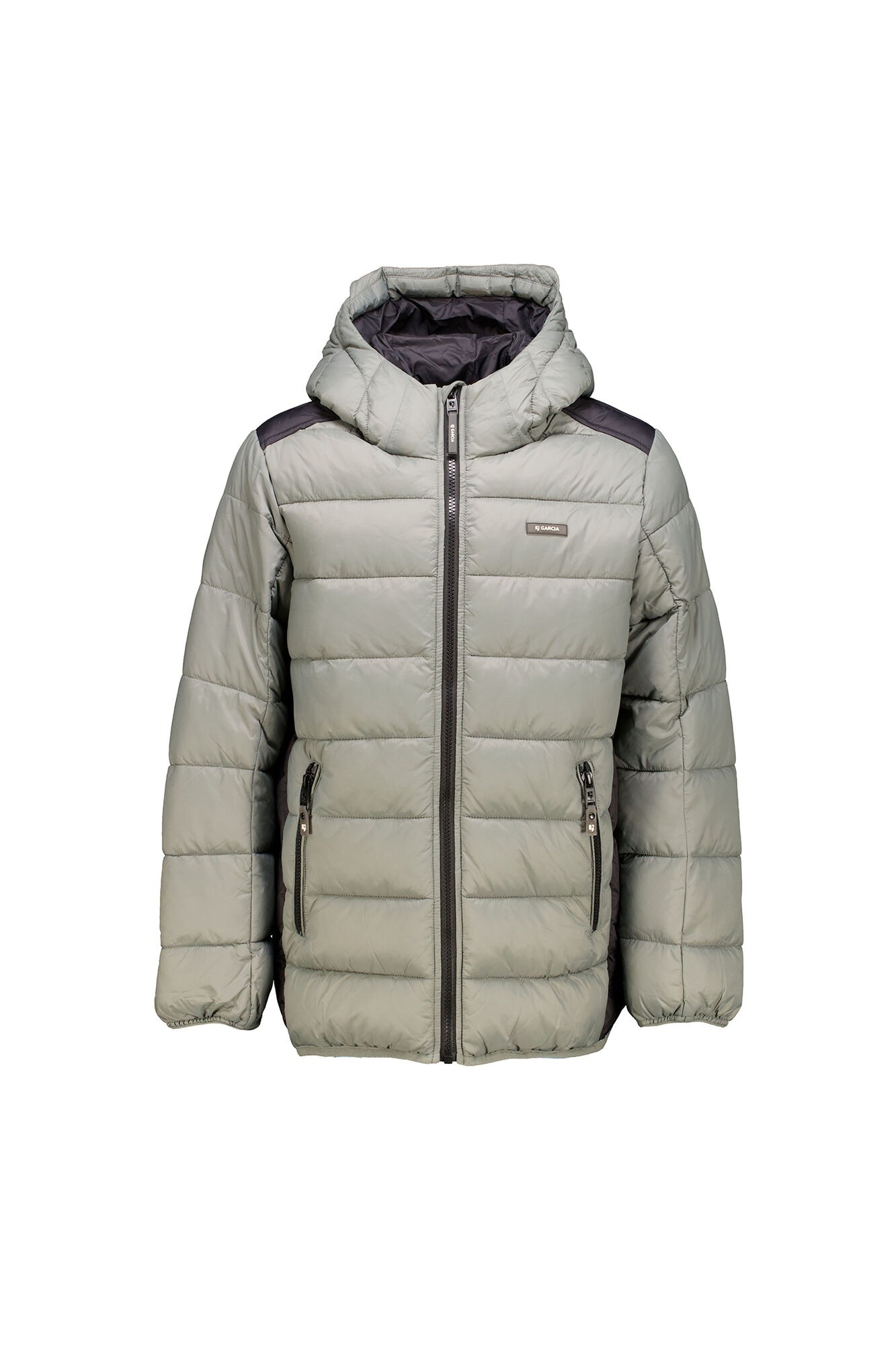 Garcia Steppjacke, mit Kapuze, mit Logo Stickerei for BOYS