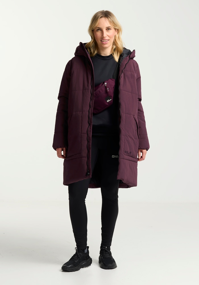 Jack Wolfskin Funktionsmantel »NORTHERN LITE COAT W«, Wärmend, winddicht, Übergangsjacke