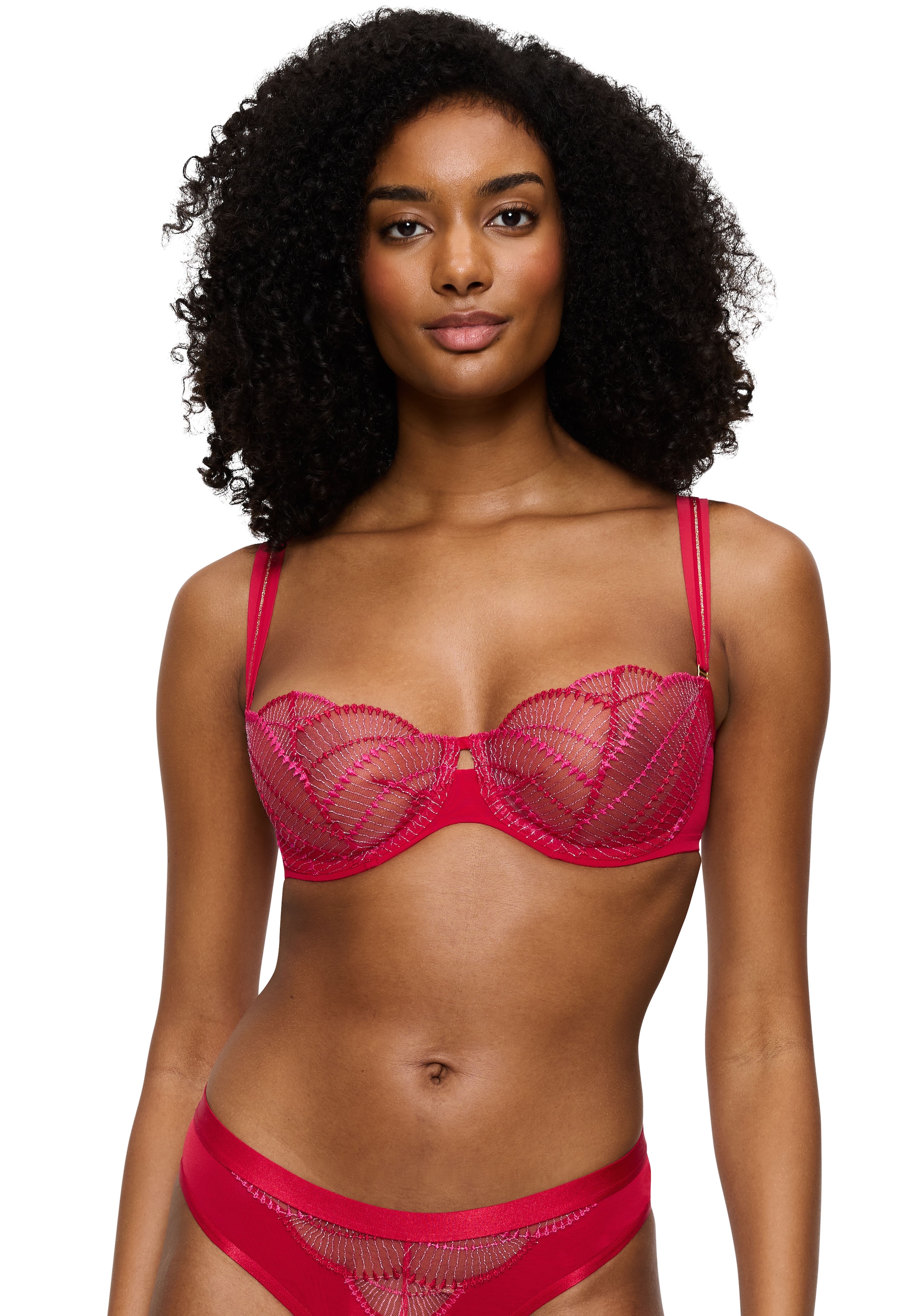 Triumph Balconette-BH »Palina Sea Full of Stars« Limited Edition, Stickerei, elegante Doppel-Träger, modisch
