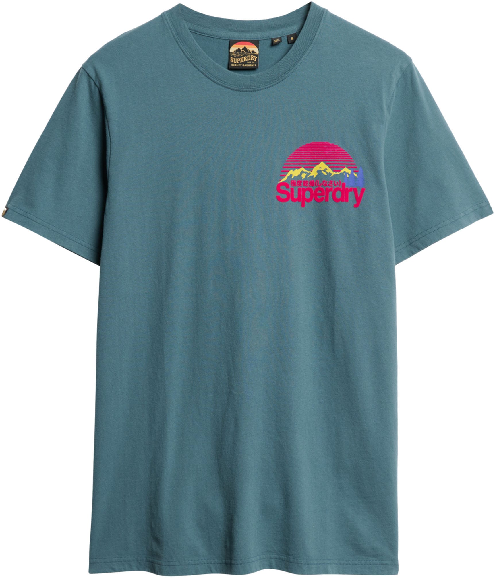 Superdry Rundhalsshirt »GREAT OUTDOOR CHEST GRAPHC TEE«