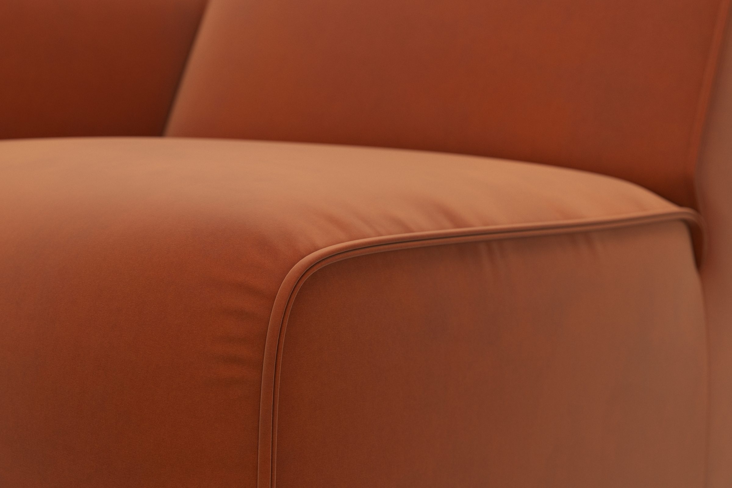 RAUM.ID Sessel »Merid Sofa-Eckelement, Masse B/T/H: 109/97/46 cm«, als Modul oder separat verwendbar, für individuelle Zusammenstellung