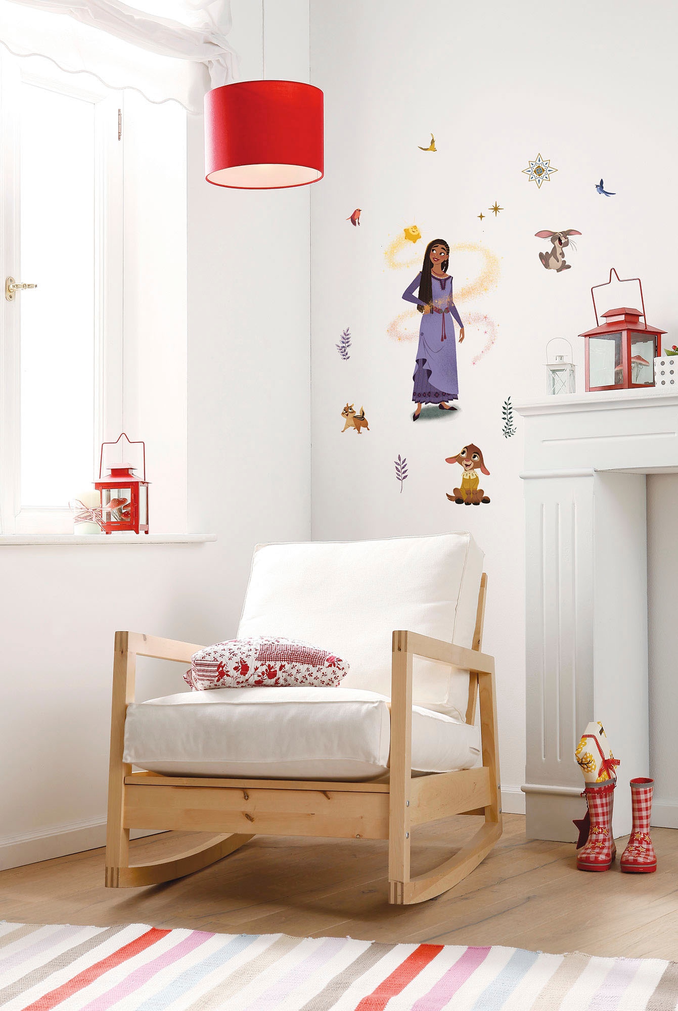 Komar Wandtattoo "Stardust - Grösse 50 x 70 cm" selbstklebend, Wandsticker, Kinderzimmer