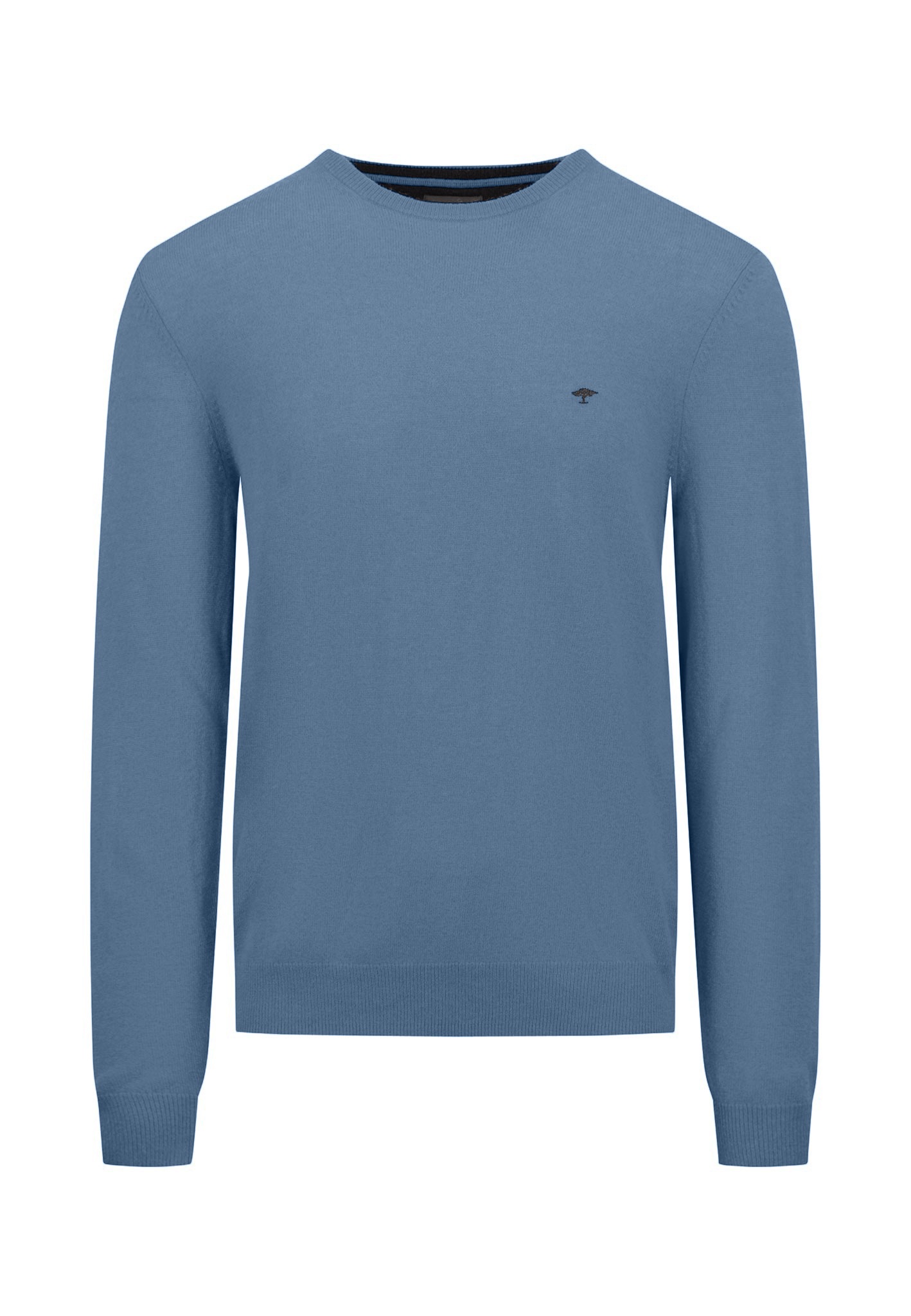 FYNCH-HATTON Strickpullover mit Logo Stickerei