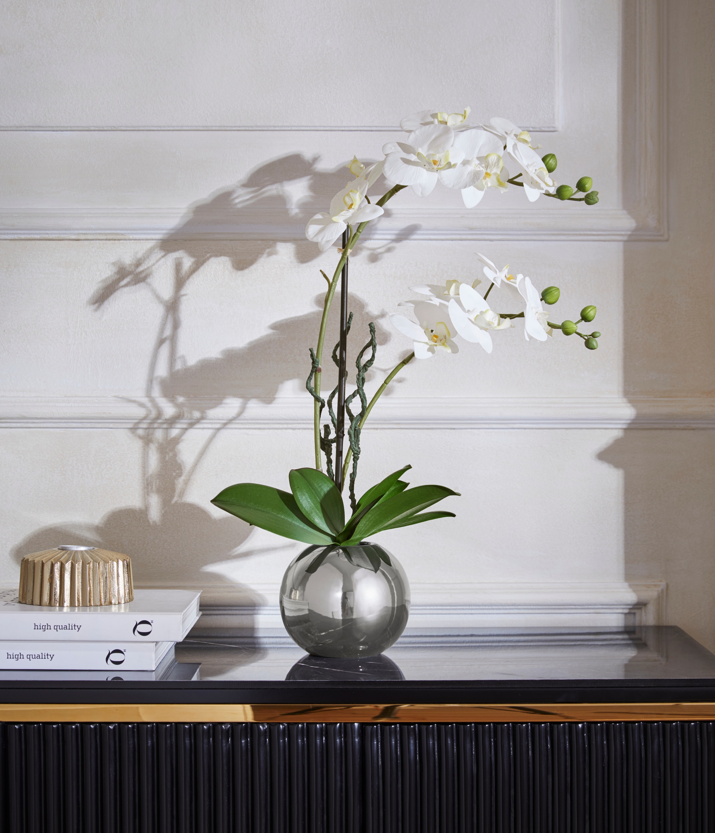 Guido Maria Kretschmer Home&Living Kunstorchidee »Cosidena«, Kunstpflanze, im Topf aus Keramik