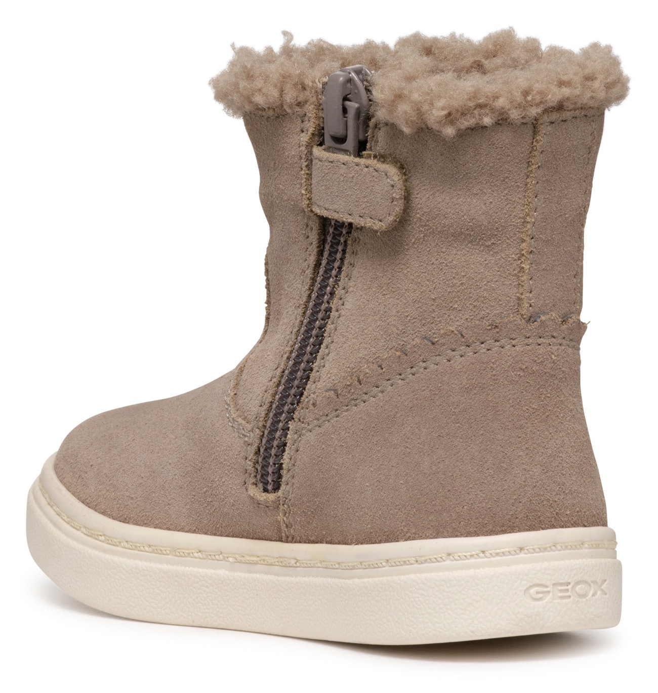 Geox Winterboots »B NASHIK GIRL A«, Klettstiefel, Babystiefel Winterstiefel mit süssem Patch