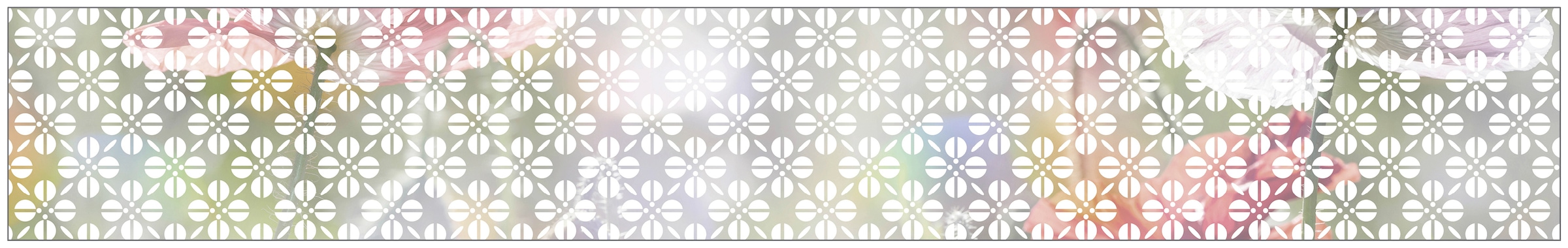 MySpotti Fensterfolie »Look Grafik Blumenmuster bestellen statisch haftend, white«, 30 cm, x 200 online halbtransparent, haftend glattstatisch