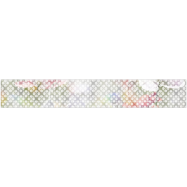 MySpotti Fensterfolie »Look Grafik Blumenmuster white«, halbtransparent,  glattstatisch haftend, 200 x 30 cm, statisch haftend online bestellen