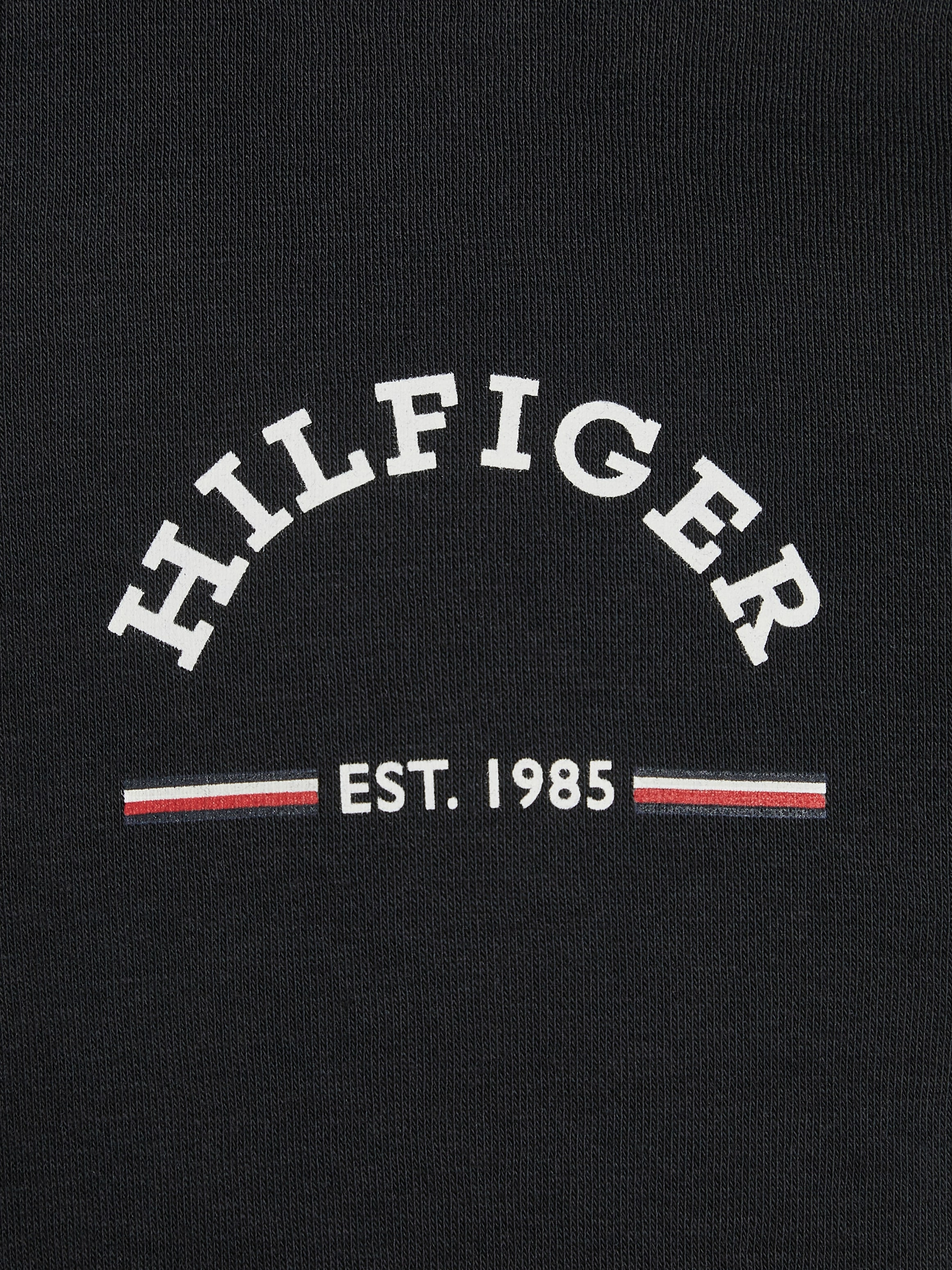 Tommy Hilfiger Sweatshirt »ROUNDALL STAND COLLAR ZIP«, mit Stehkragen und Reissverschluss