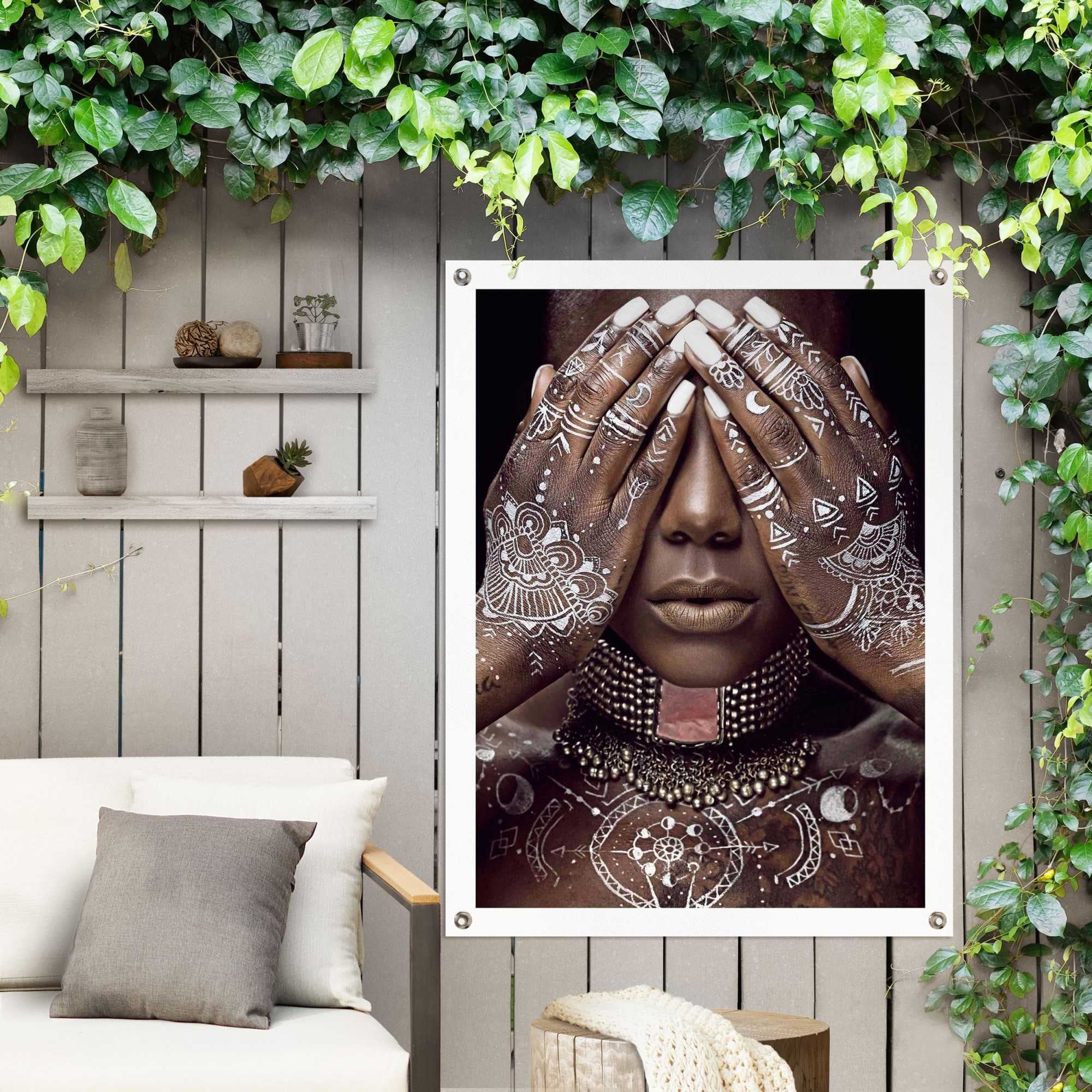 Reinders! Poster »Afrikanische Frau«, Outdoor Jelmoli-Versand für online Garten | shoppen oder Balkon