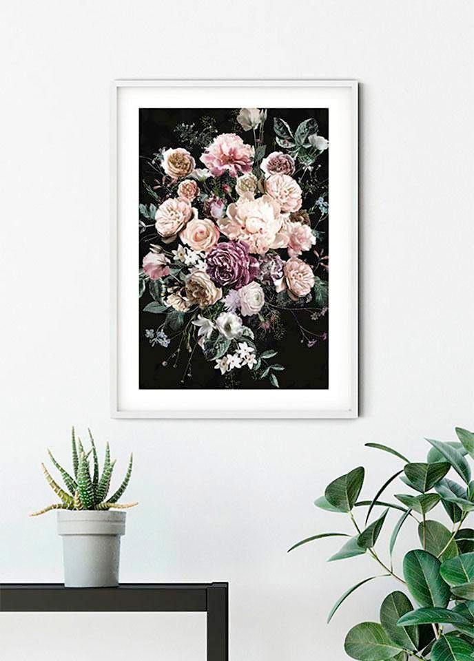 Komar Bild »Charming Bouquet«, Blumen, (1 St.), Wandbild zur Dekoration - ohne Rahmen