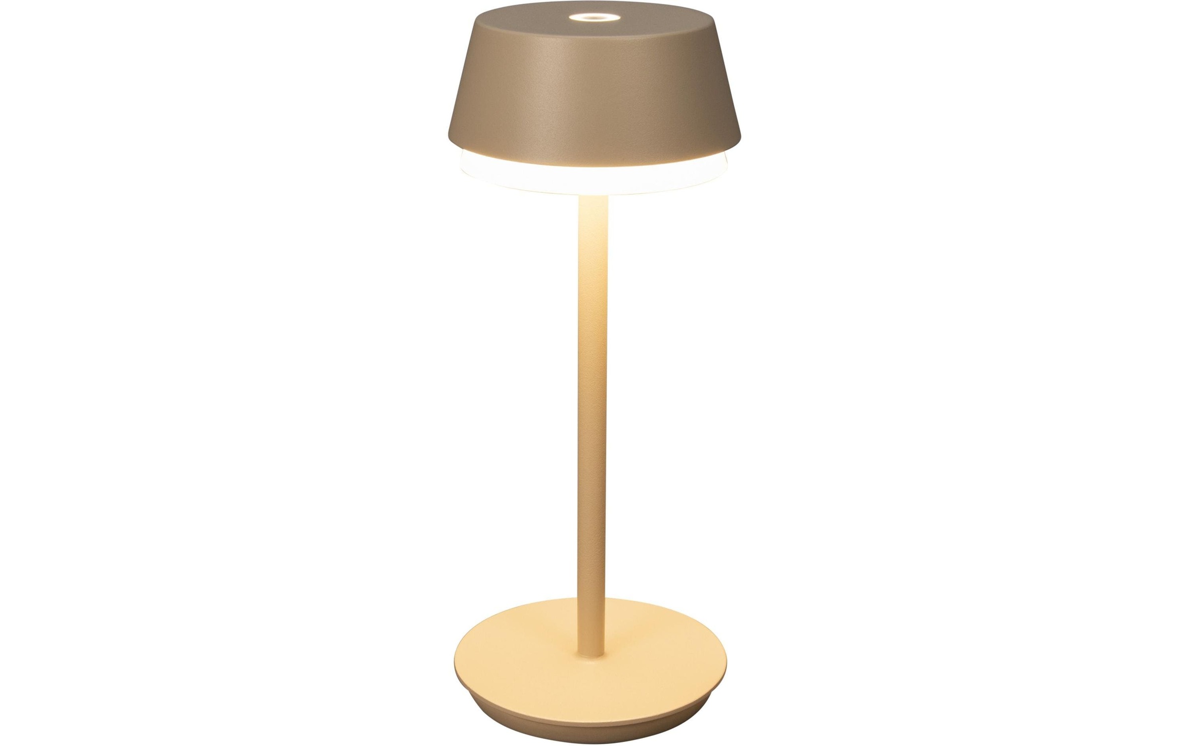 KONSTSMIDE LED Tischleuchte »Lyon Sand, 2700-4000 K / RGB« Farbwechsler Neutralweiss Warmweiss