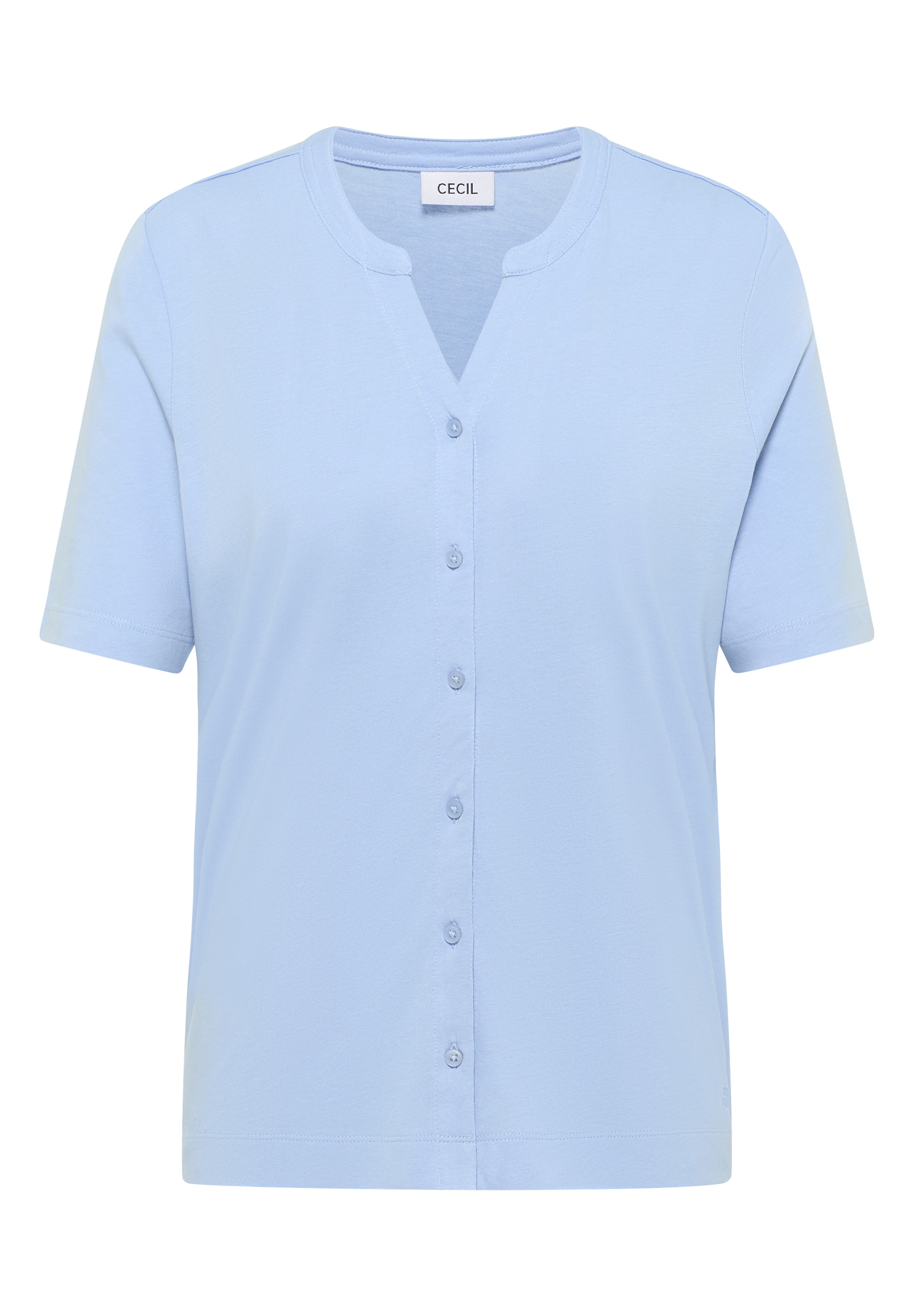 Cecil T-Shirt, mit Knopfleiste